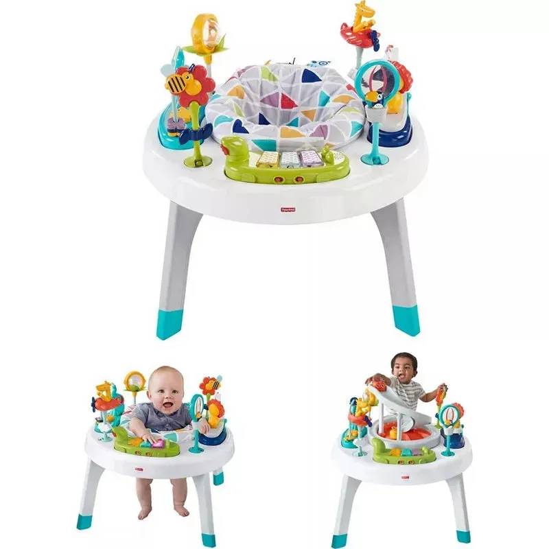 2-in-1 Sit-to-Stand Activity Center - Safari