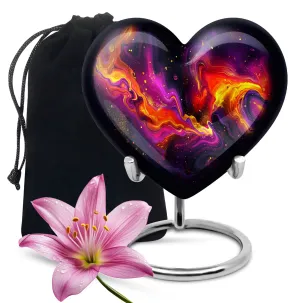 Abstract Elegy: Heartfelt Cremation Urn for Timeless Memories