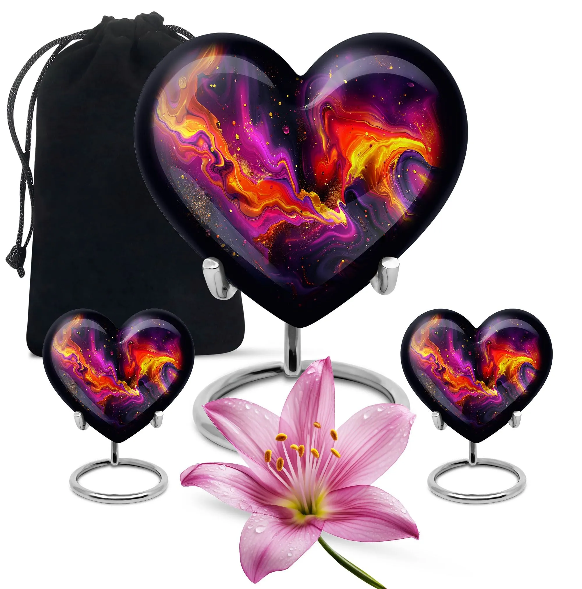 Abstract Elegy: Heartfelt Cremation Urn for Timeless Memories