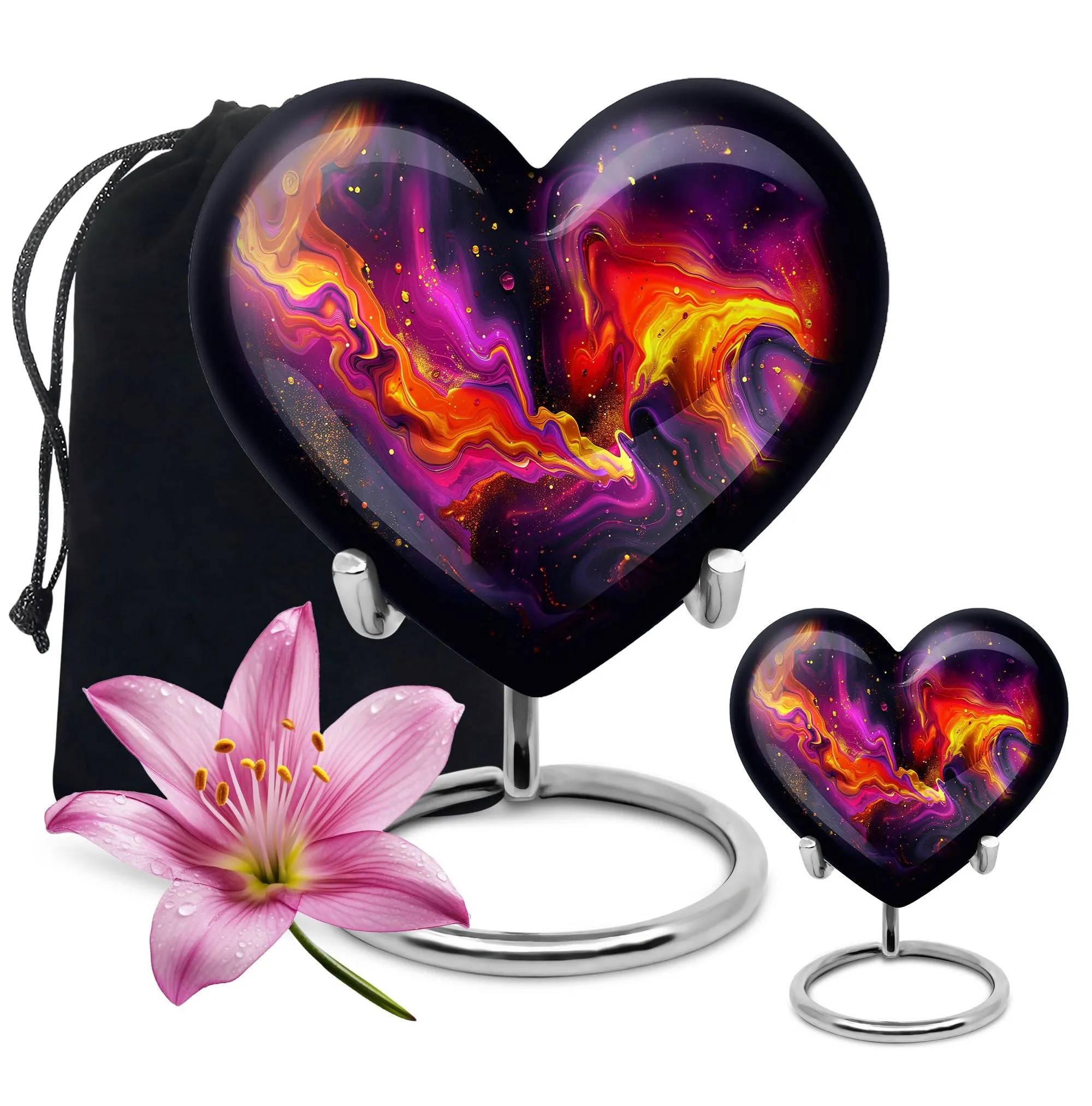 Abstract Elegy: Heartfelt Cremation Urn for Timeless Memories