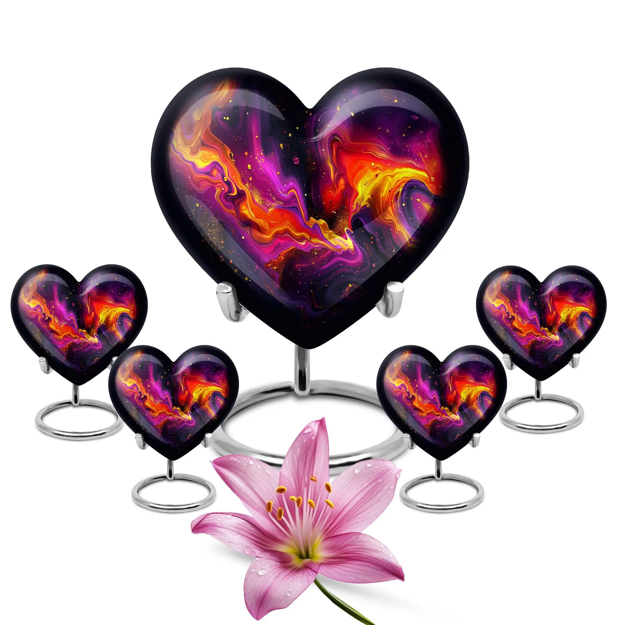 Abstract Elegy: Heartfelt Cremation Urn for Timeless Memories