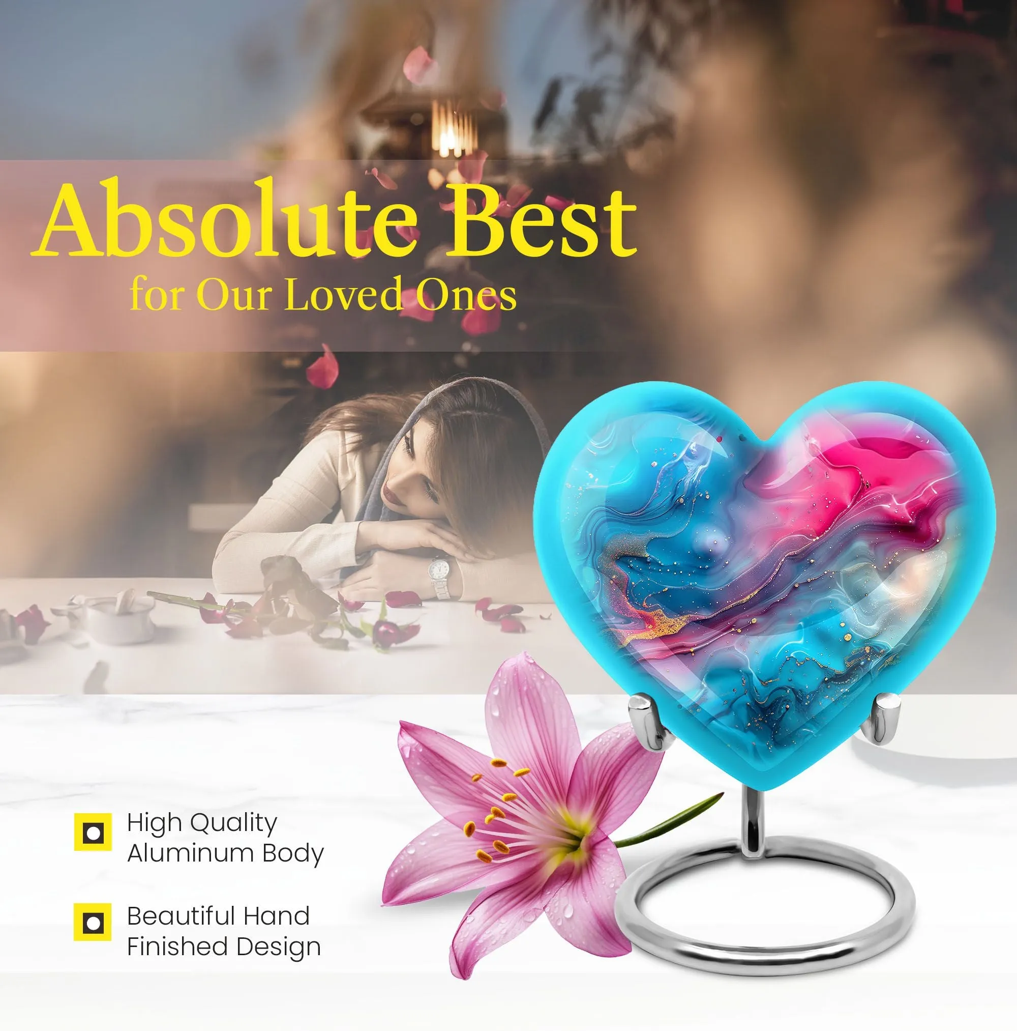 Abstract Urn - An Elegant Cremation Solution for Adult Males