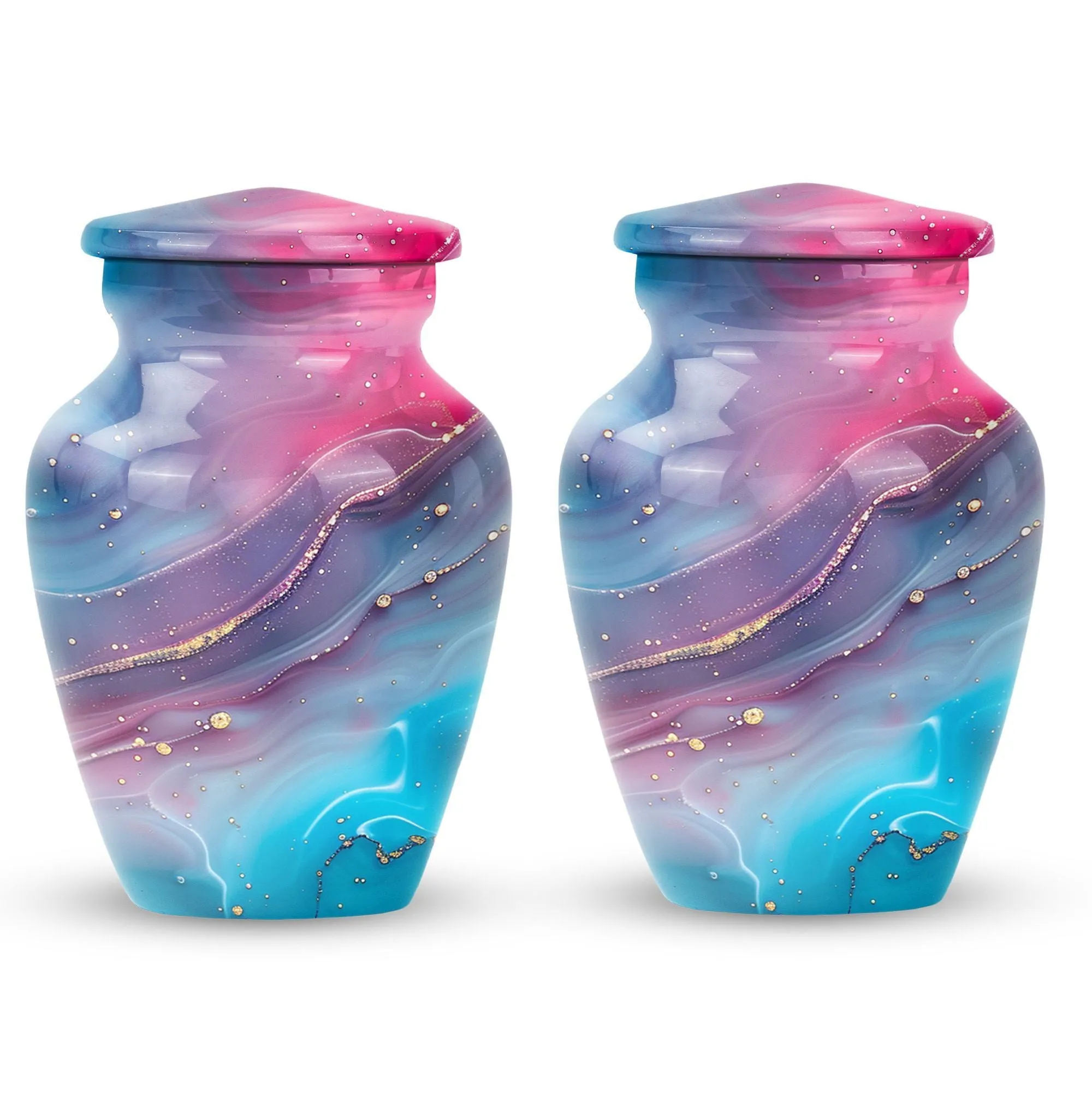Abstract Urn: Soothing Keepsake Cremation Urn for Ashes