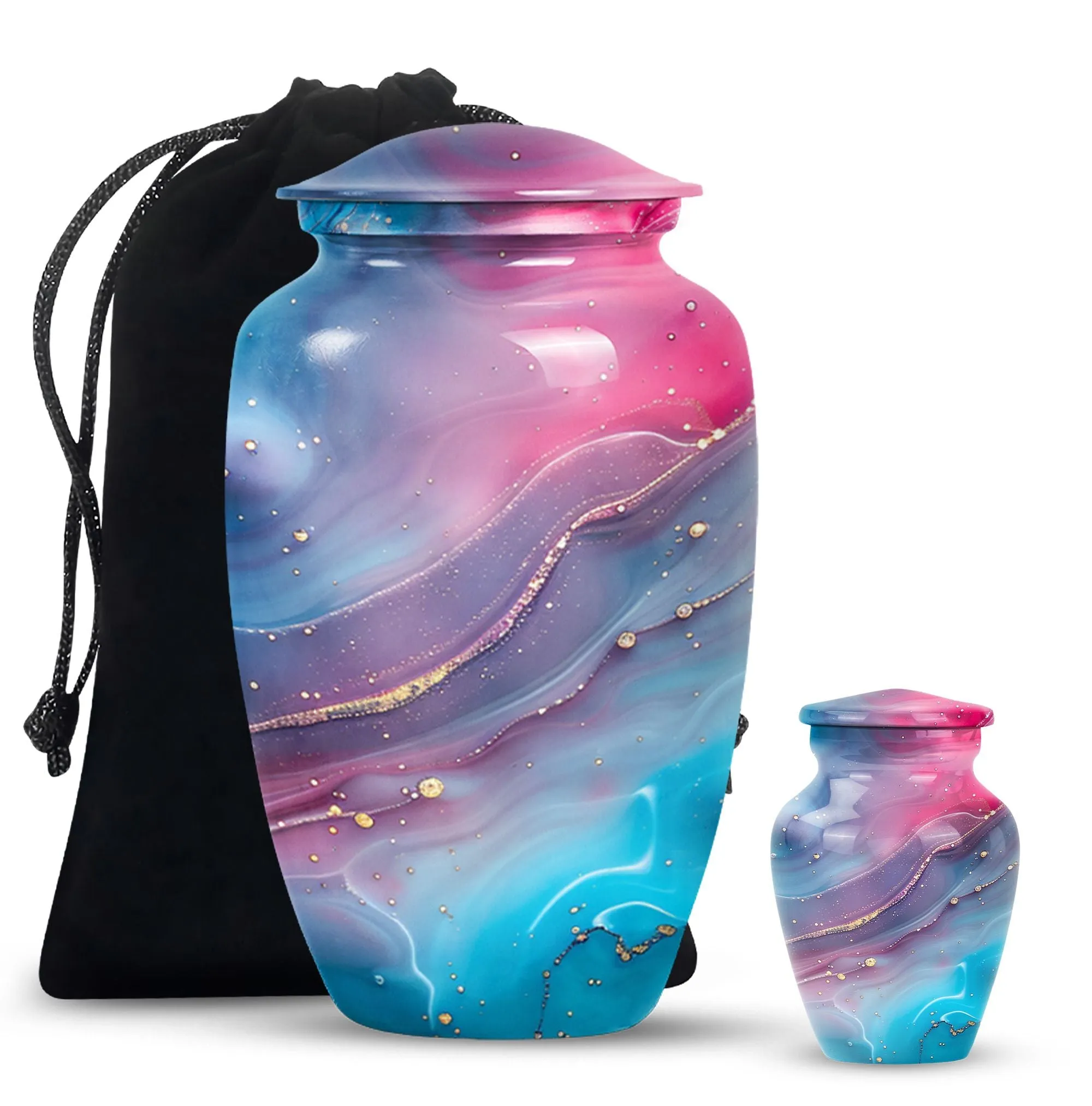 Abstract Urn: Soothing Keepsake Cremation Urn for Ashes