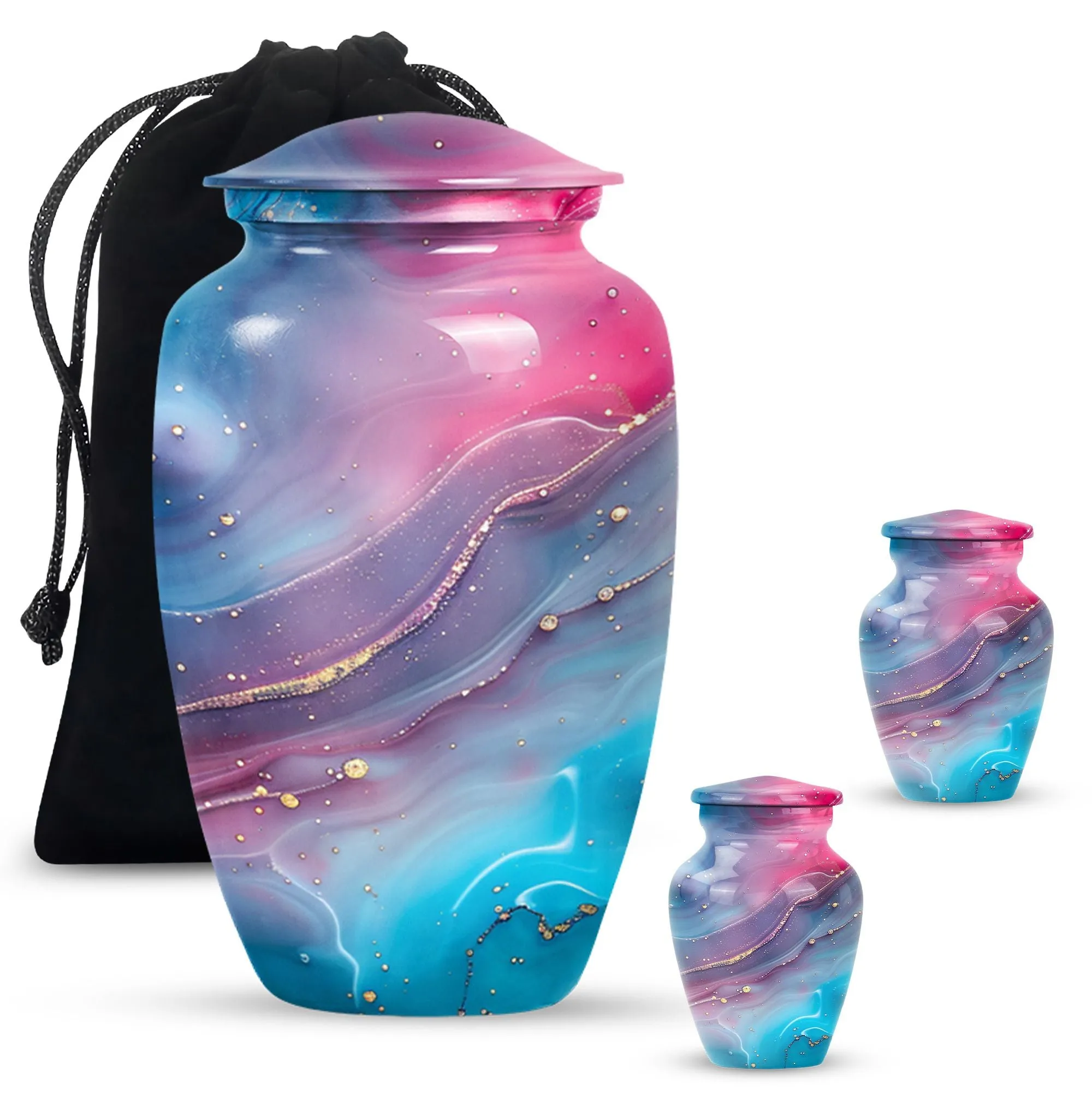 Abstract Urn: Soothing Keepsake Cremation Urn for Ashes