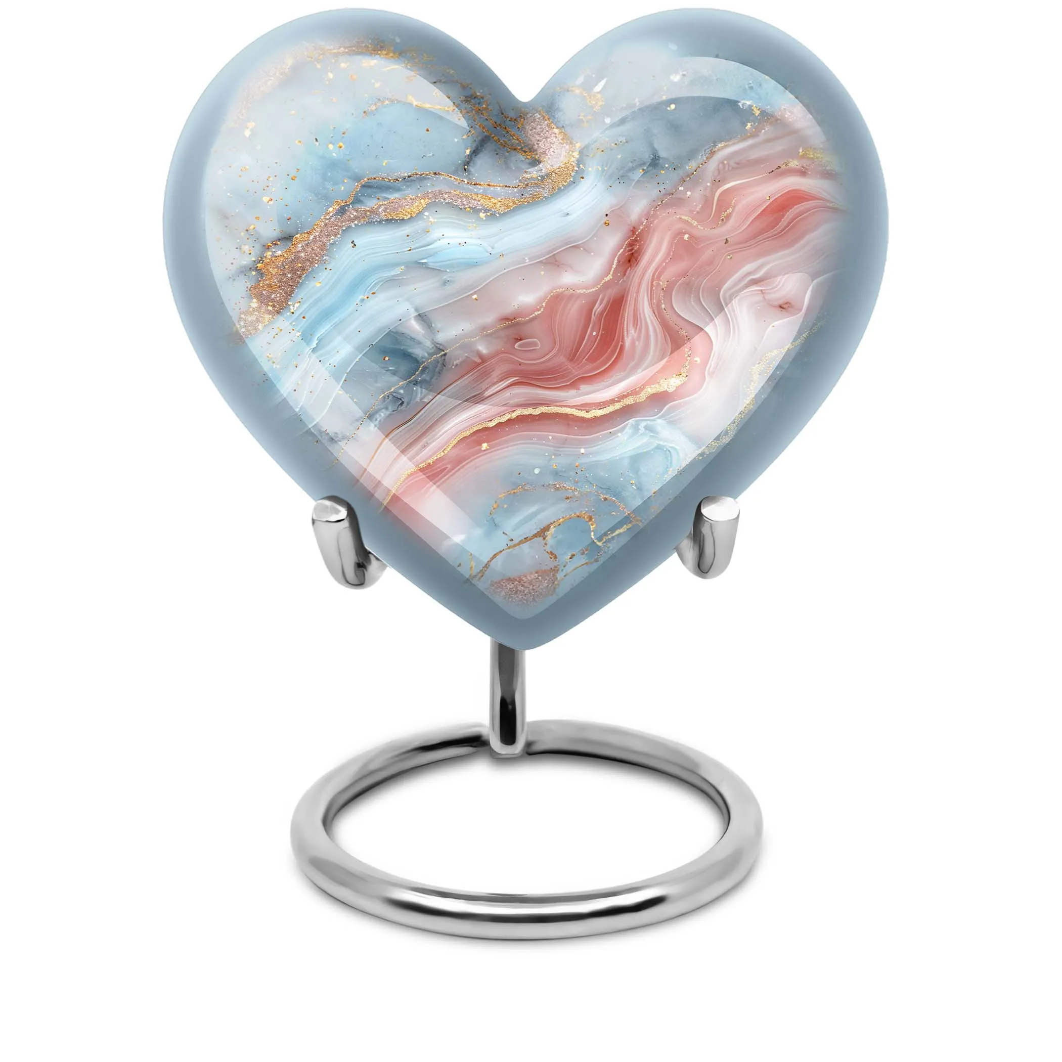 Abstract Urn - Thoughtful Commemoration for Adult Male Ashes