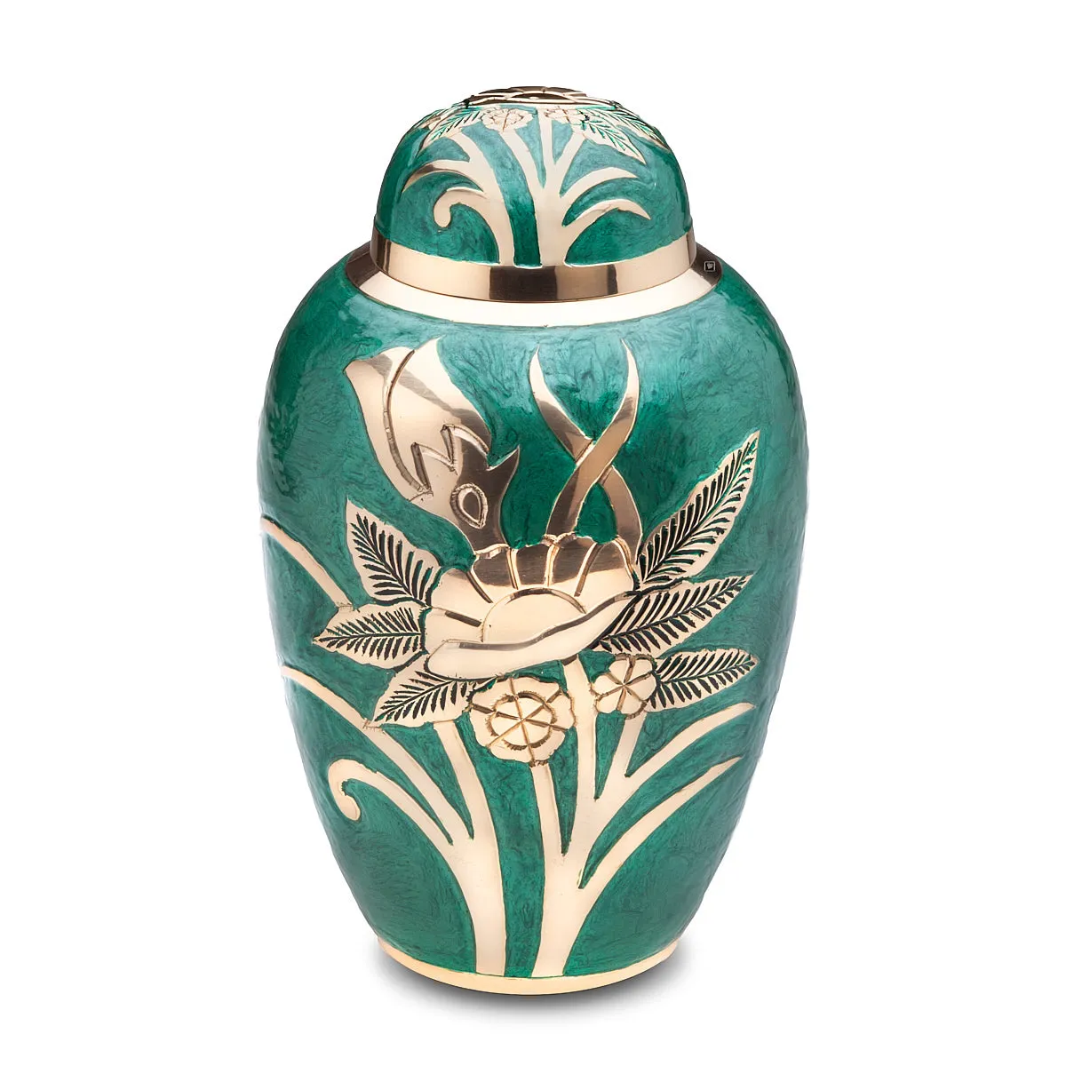 Adult Emerald Rose Cremation Urn