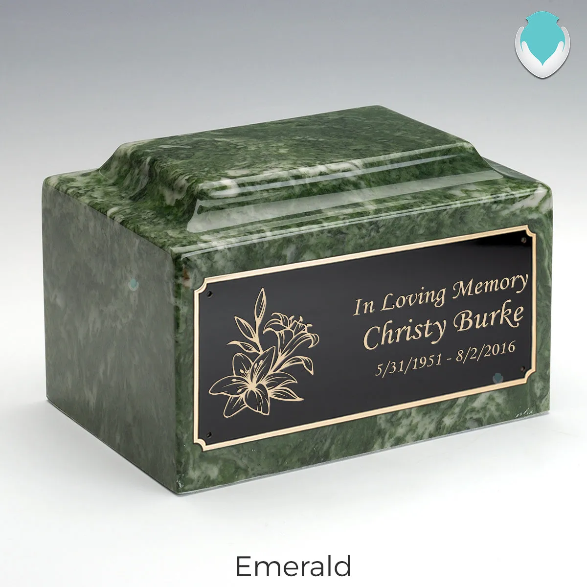 Adult Legacy Lily Cultured Marble Urns by MacKenzie