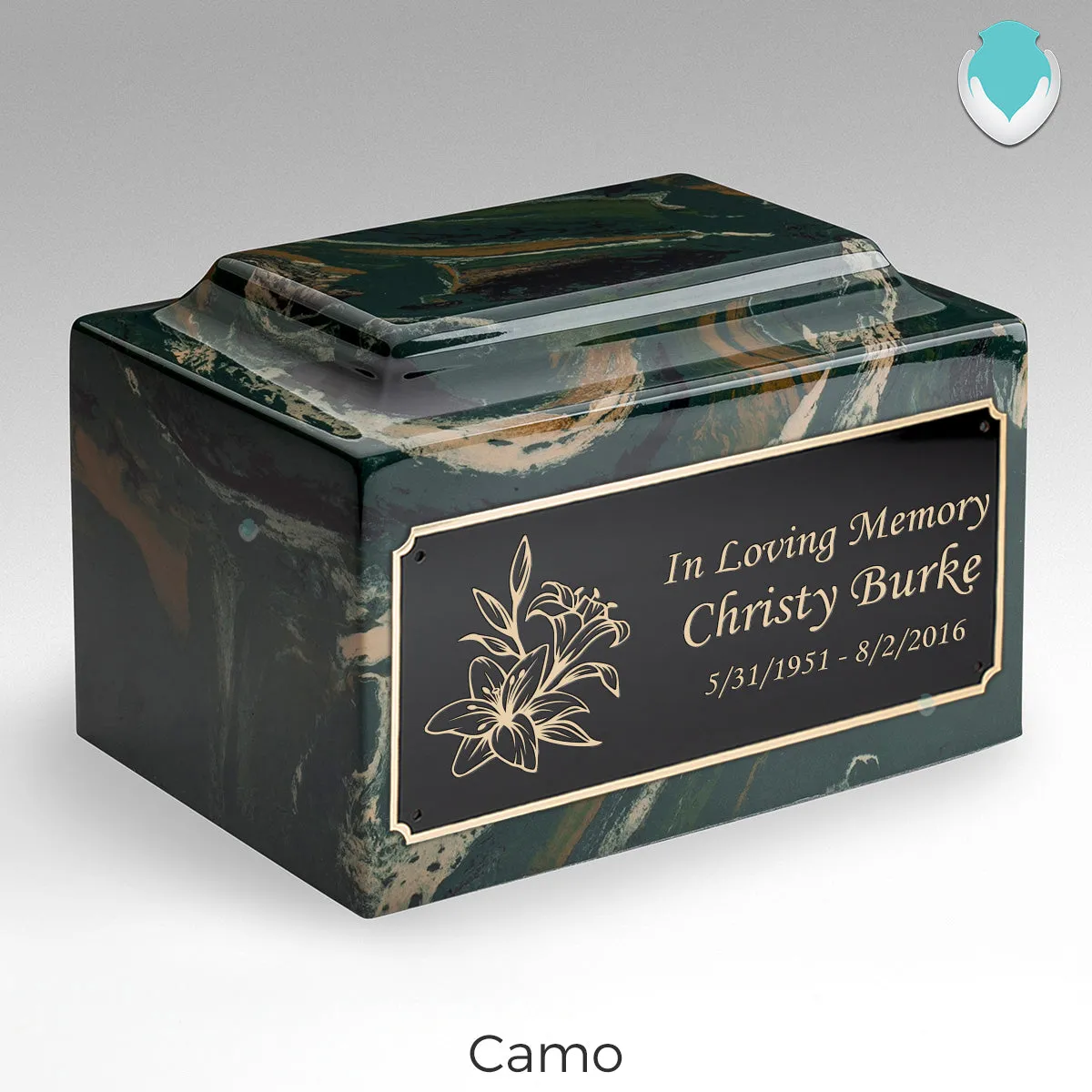 Adult Legacy Lily Cultured Marble Urns by MacKenzie