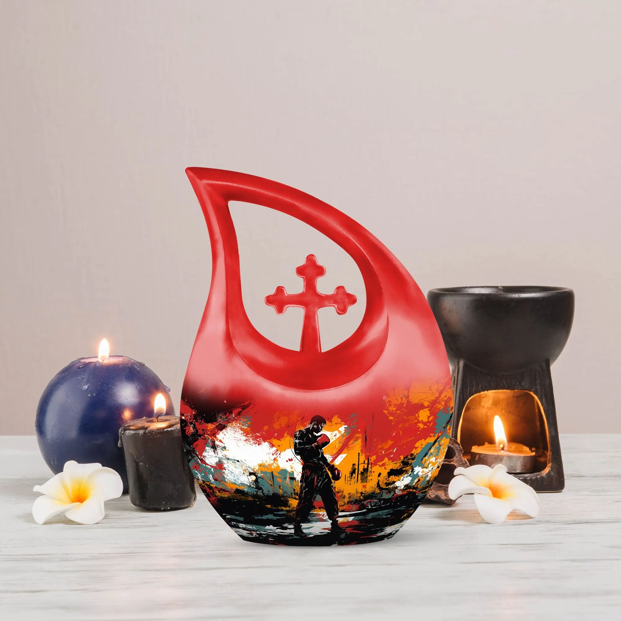 Affordable Sports Themed Cremation - Personalized Memorial Urn