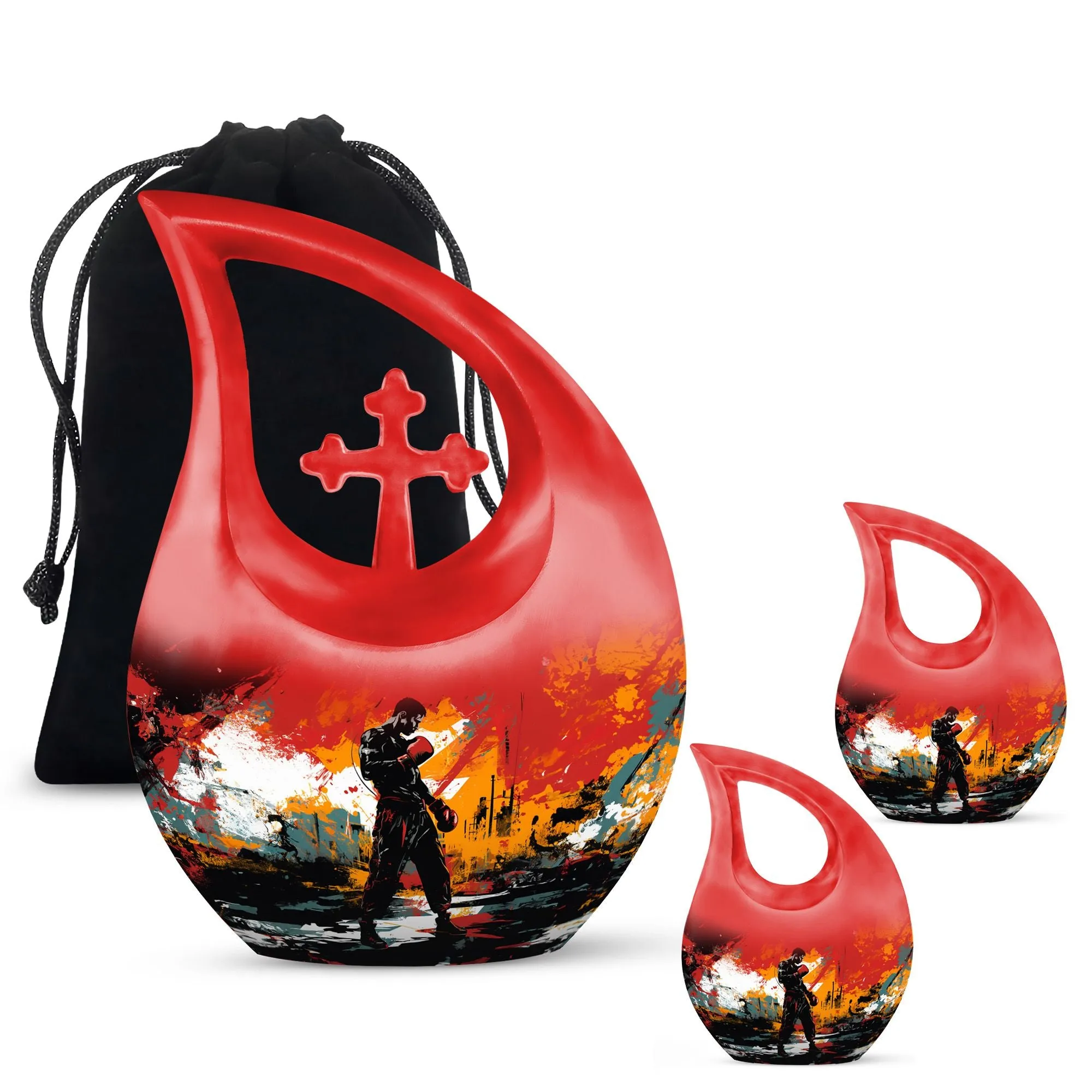 Affordable Sports Themed Cremation - Personalized Memorial Urn