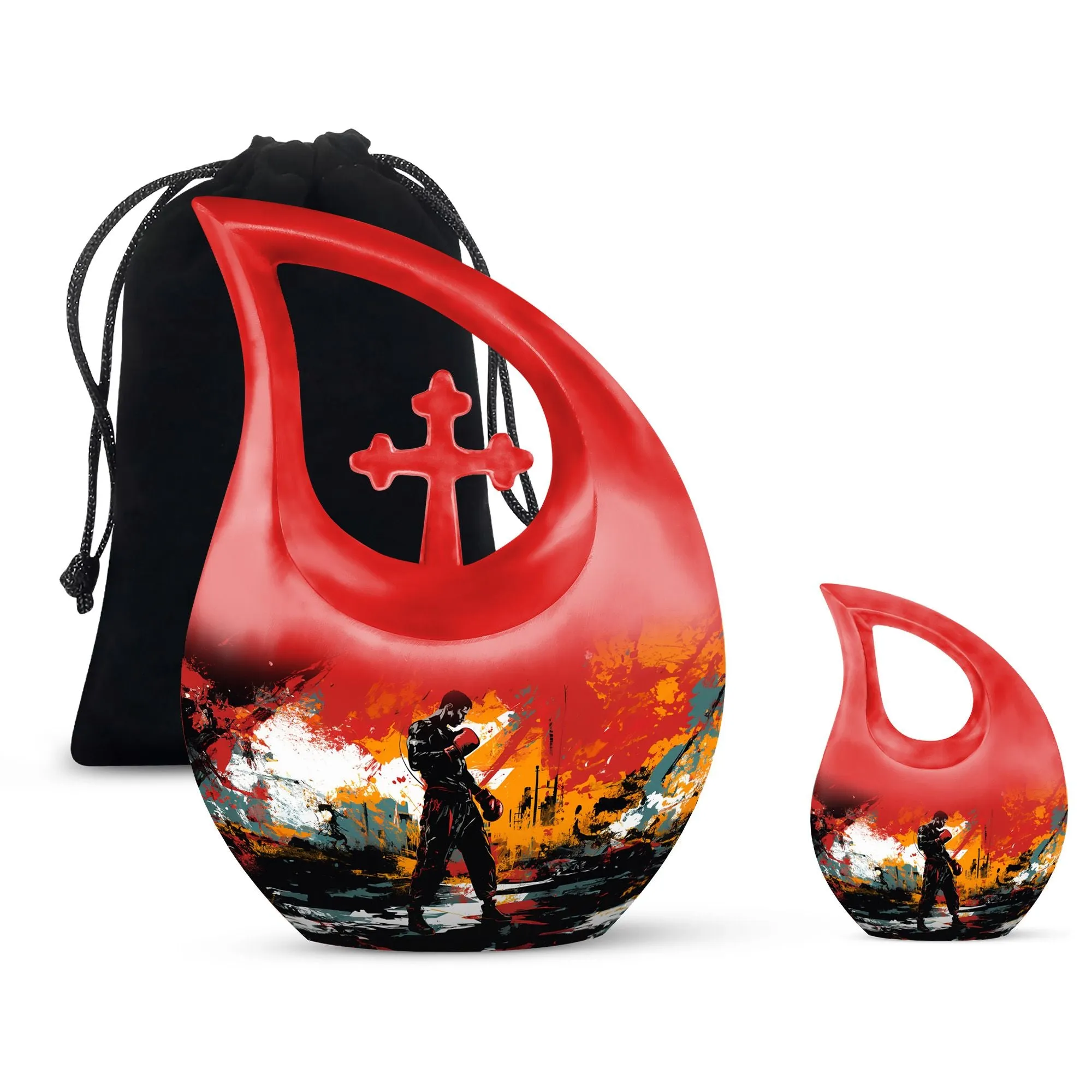 Affordable Sports Themed Cremation - Personalized Memorial Urn