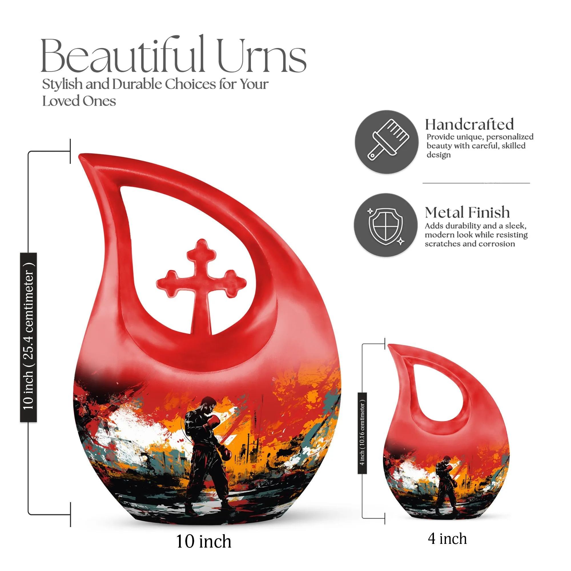 Affordable Sports Themed Cremation - Personalized Memorial Urn