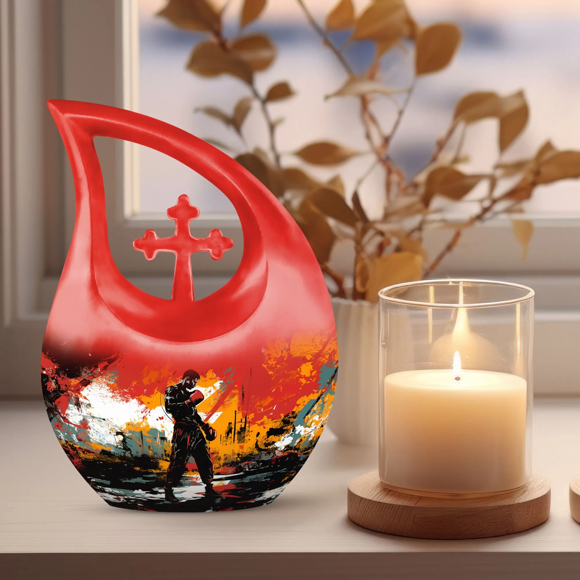 Affordable Sports Themed Cremation - Personalized Memorial Urn