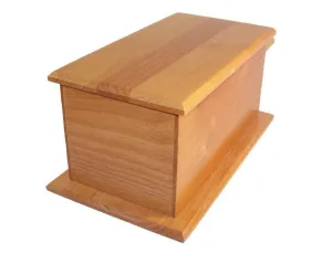 Alder Wood Cremation Urn