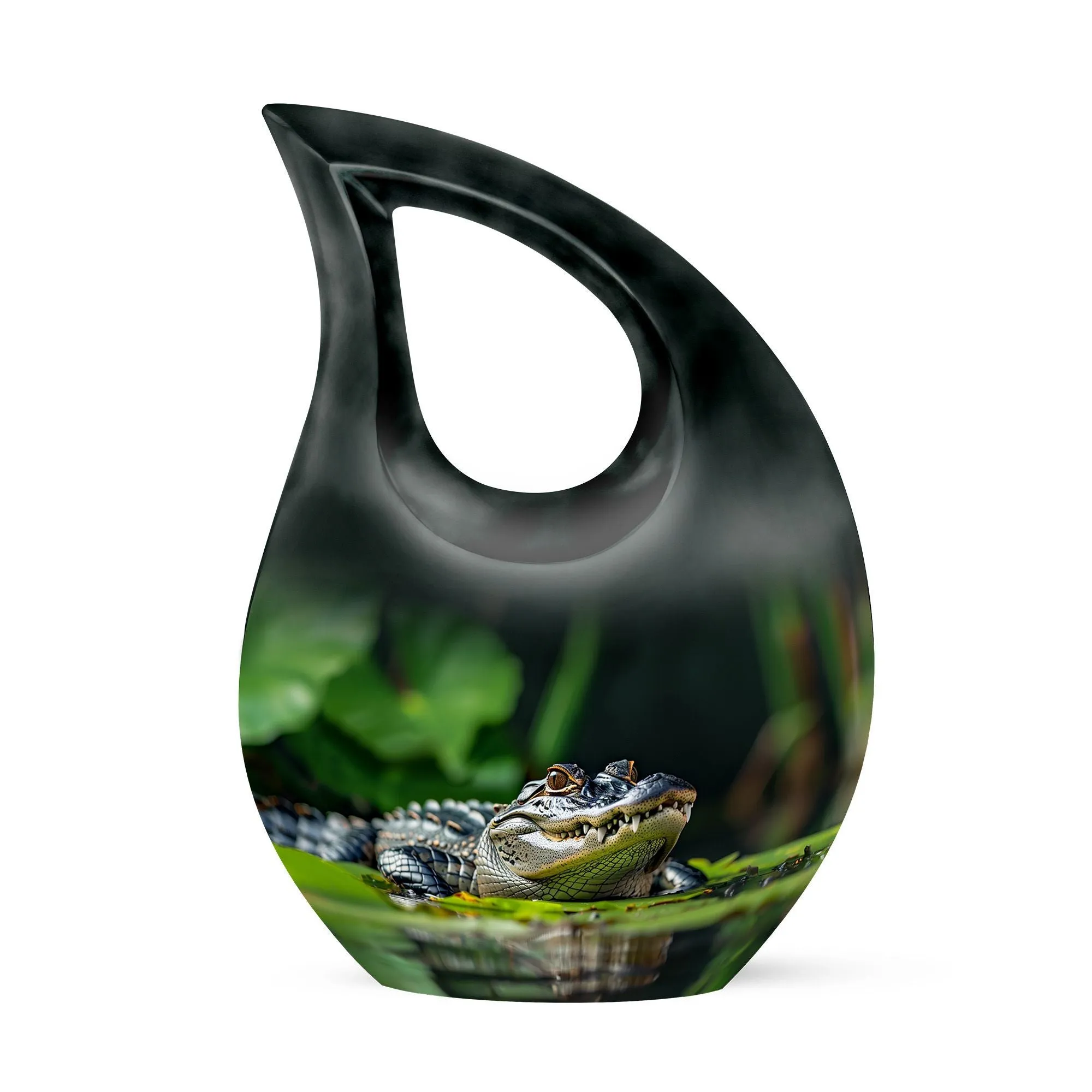 Alligator Urn: Unique Cremation Container For Adult Human Ashes