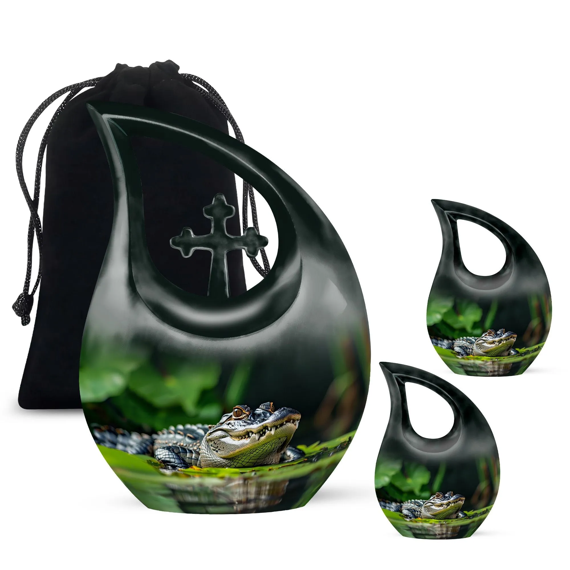 Alligator Urn: Unique Cremation Container For Adult Human Ashes