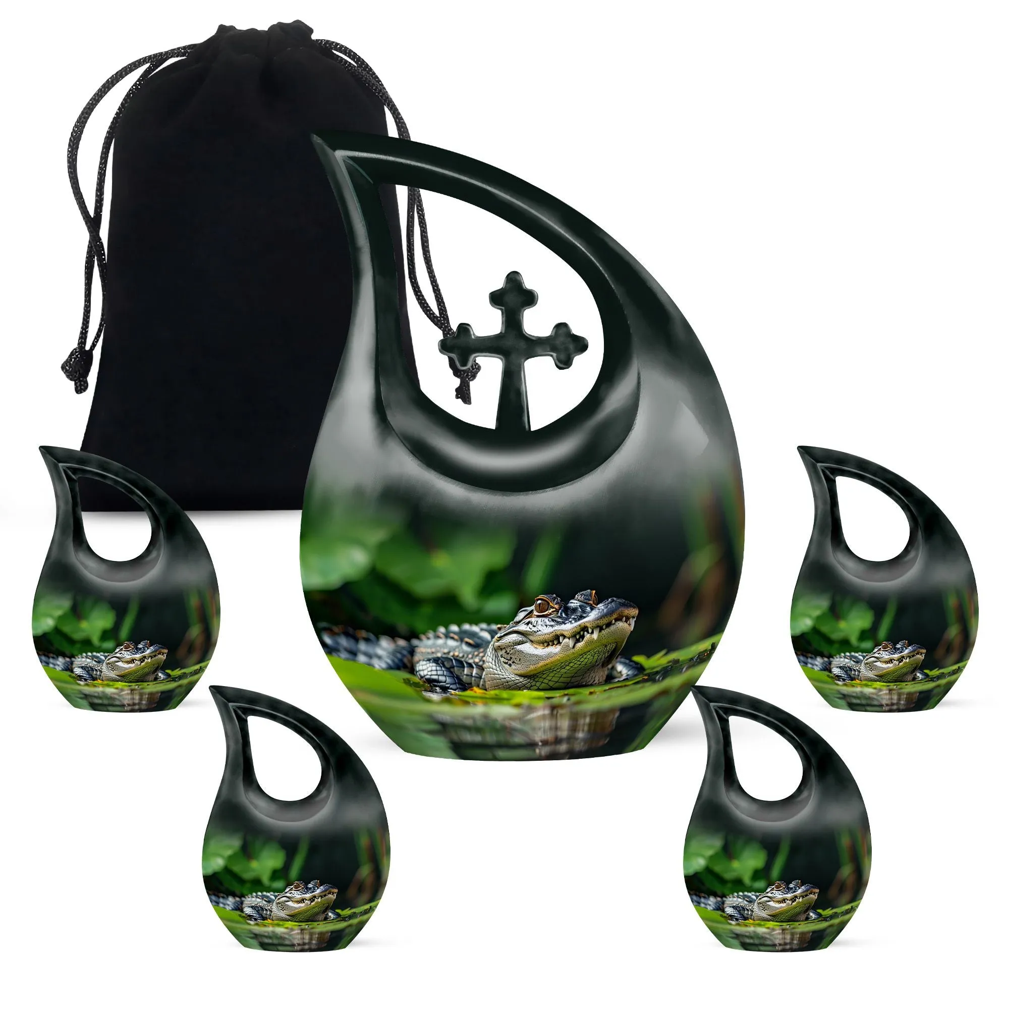 Alligator Urn: Unique Cremation Container For Adult Human Ashes