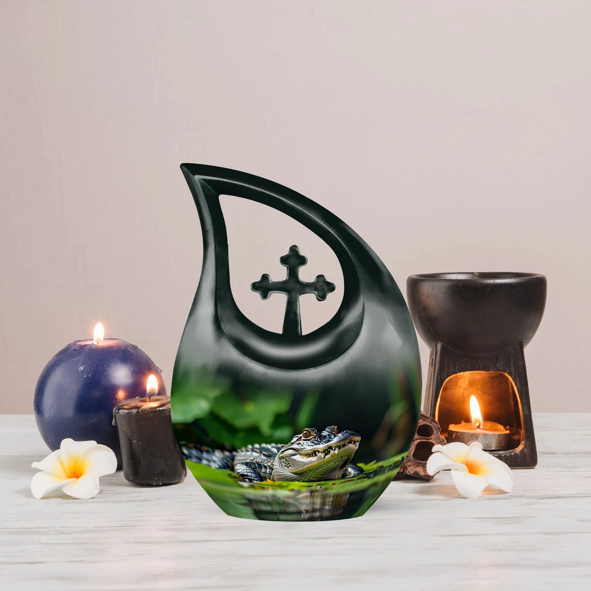 Alligator Urn: Unique Cremation Container For Adult Human Ashes