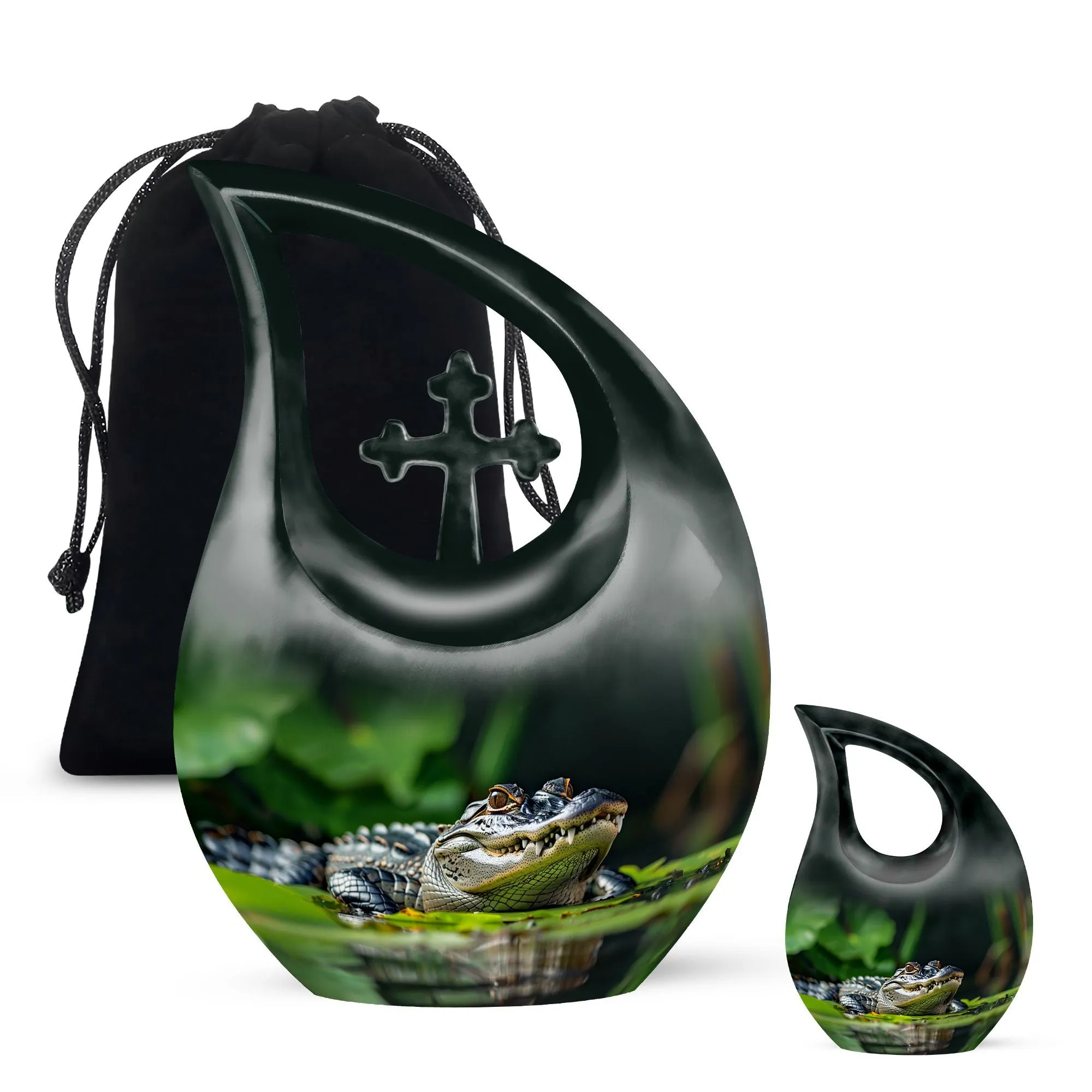 Alligator Urn: Unique Cremation Container For Adult Human Ashes