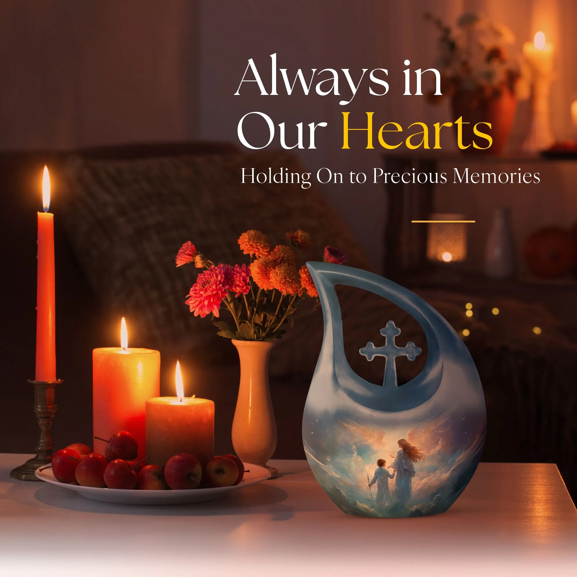 Angels Urn, A Cherished Home for Memorial Urn For Ashes
