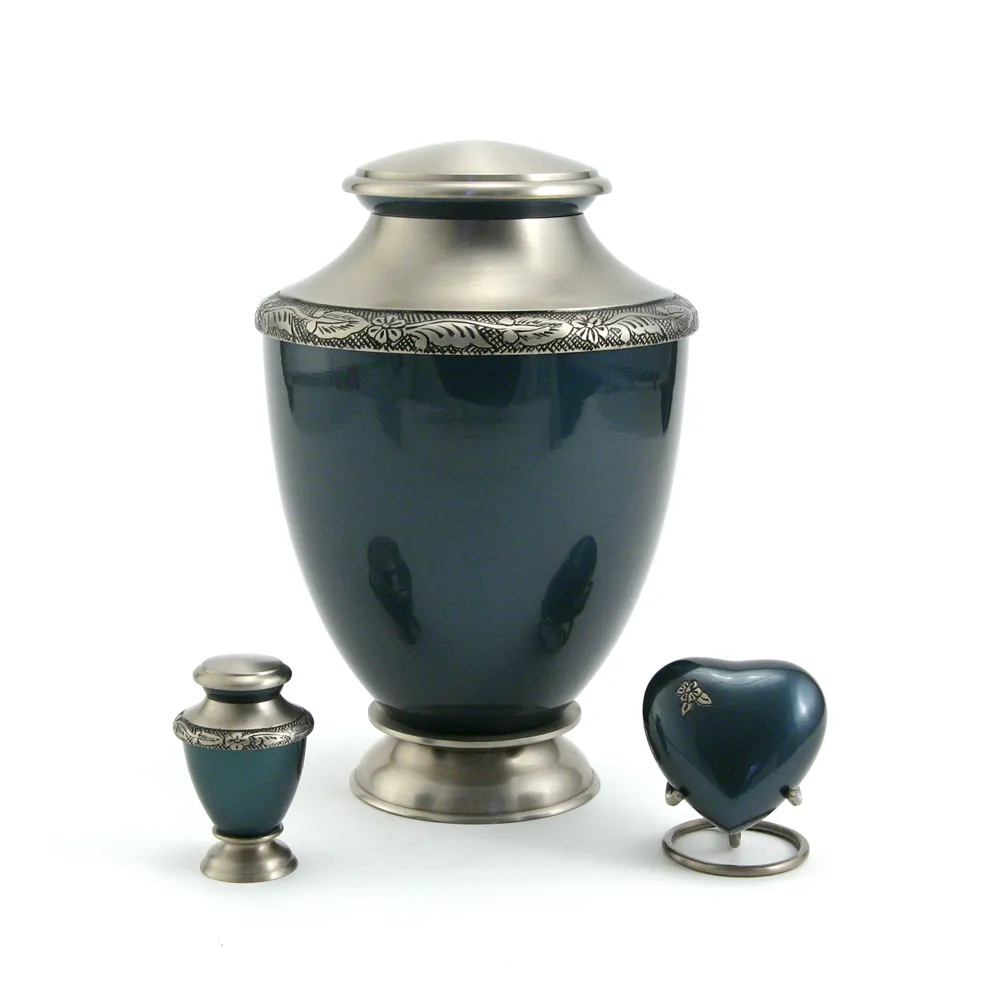 Artisian Indigo, Cremation Urn