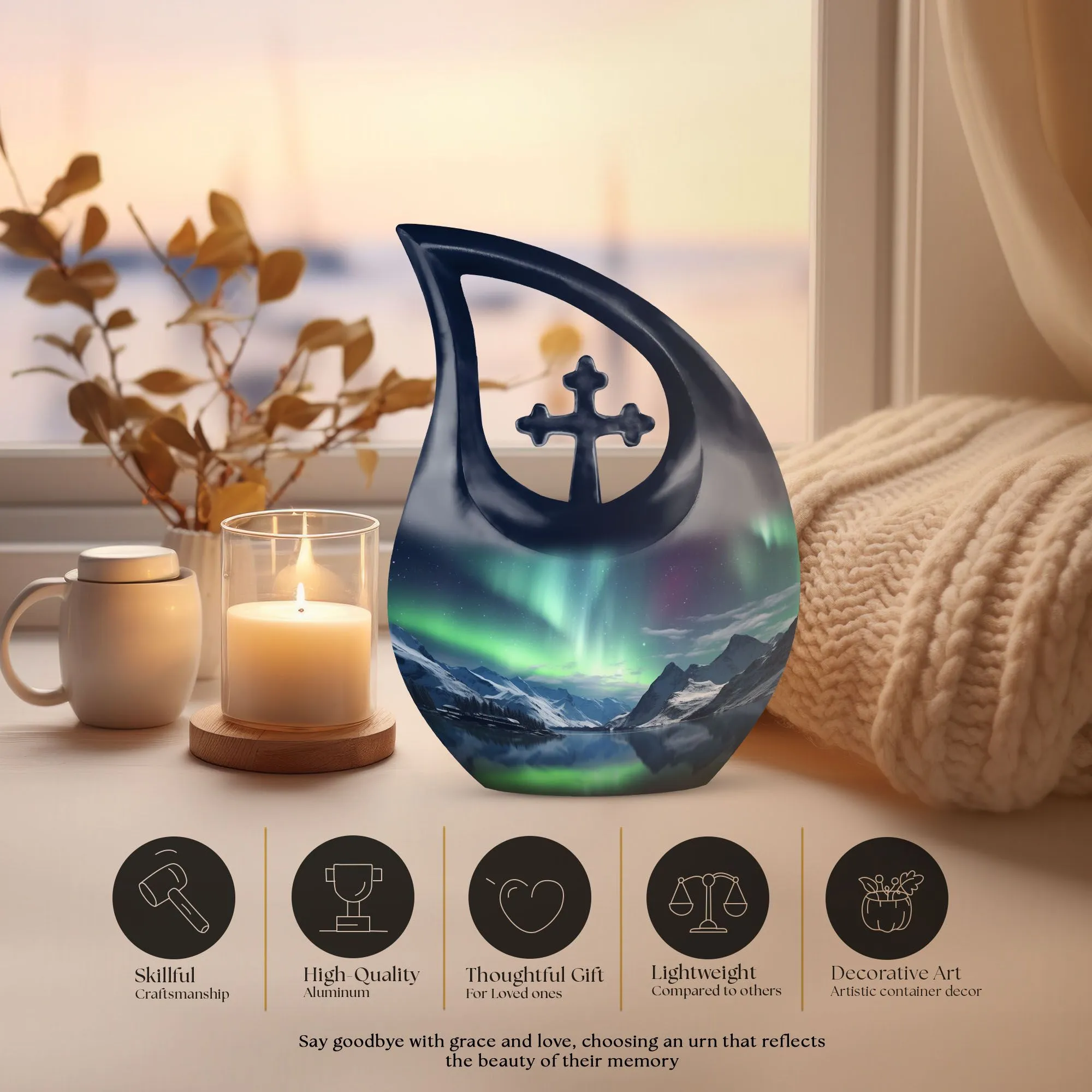 Aurora Urn: Honourable Choice for Human Cremation Urn