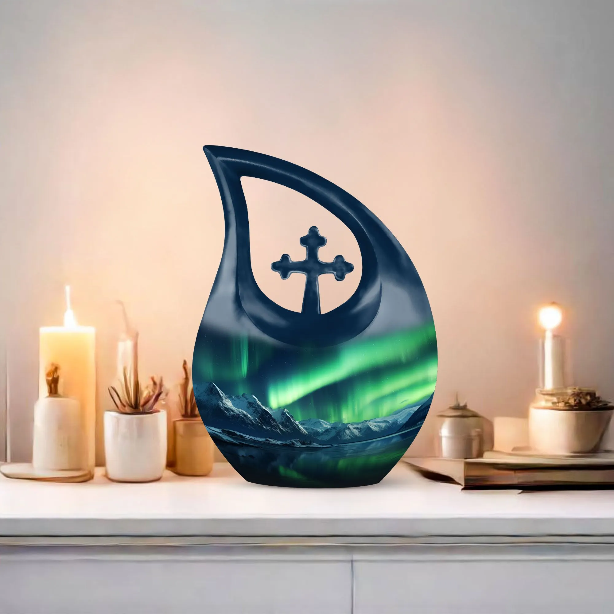 Aurora Urn: Perfect Memorials Cremation Urn For Human Ashes