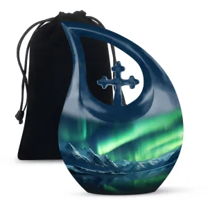 Aurora Urn: Perfect Memorials Cremation Urn For Human Ashes