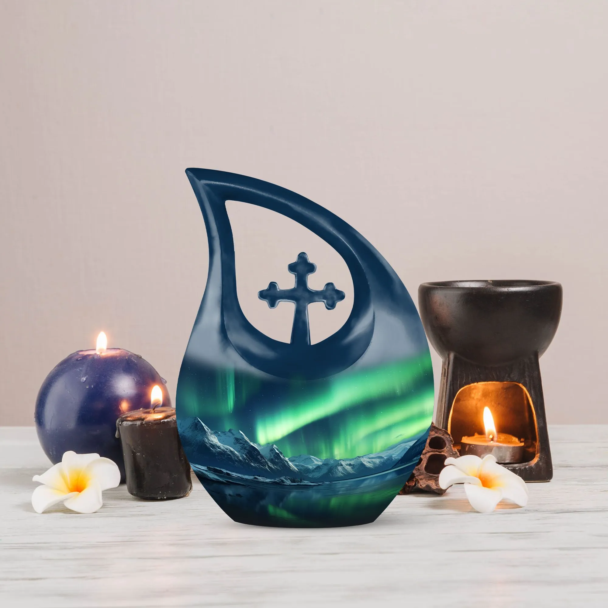 Aurora Urn: Perfect Memorials Cremation Urn For Human Ashes