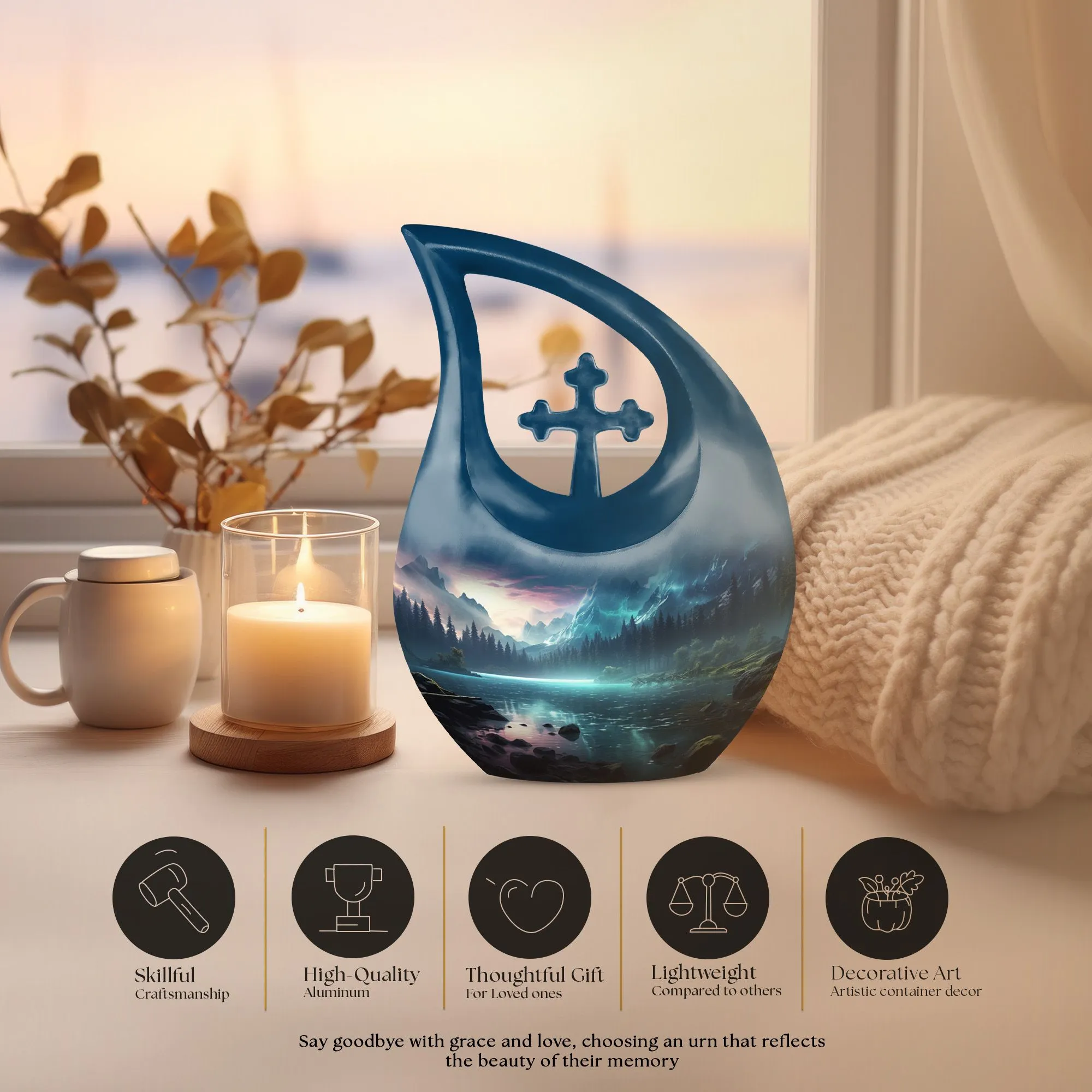 Aurora Urn - Transformable Way of Memorializing Loved Ones