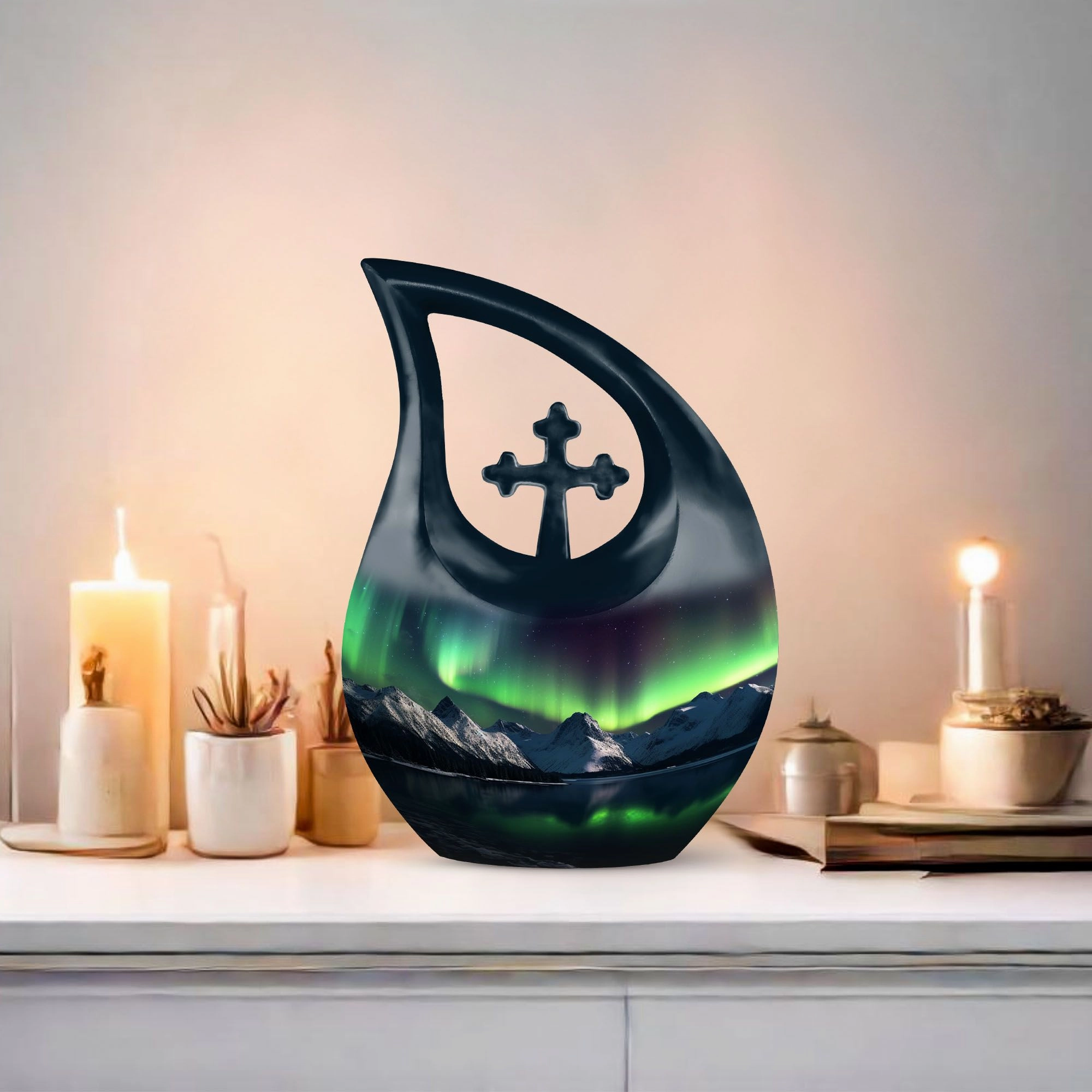 Aurora Urn: Memorial Cremation Urn For Human ashes
