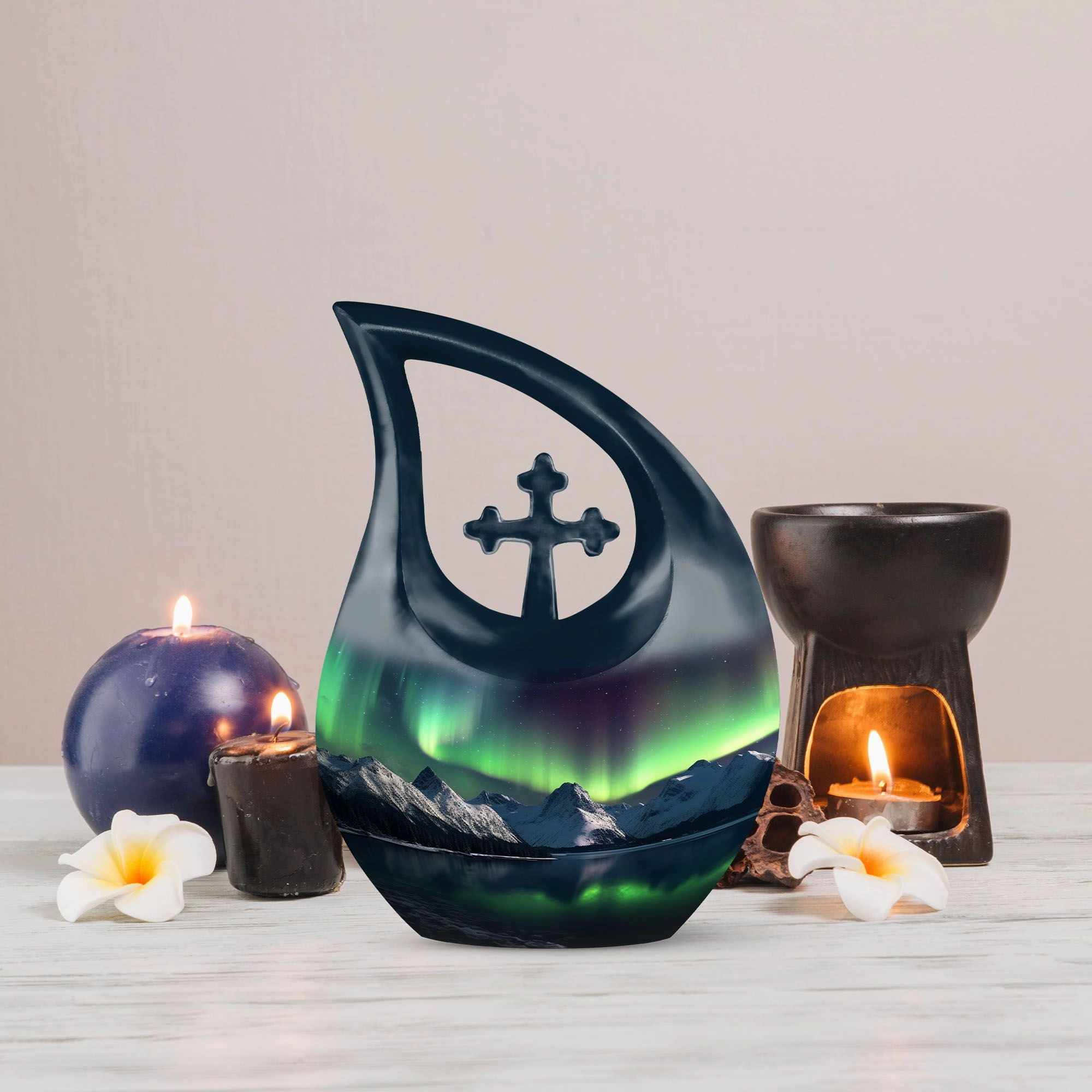 Aurora Urn: Memorial Cremation Urn For Human ashes