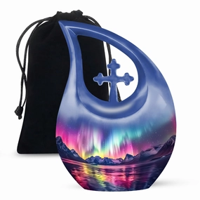 Aurora Urn: Perfect Memorials Cremation Urn For Human Ashes