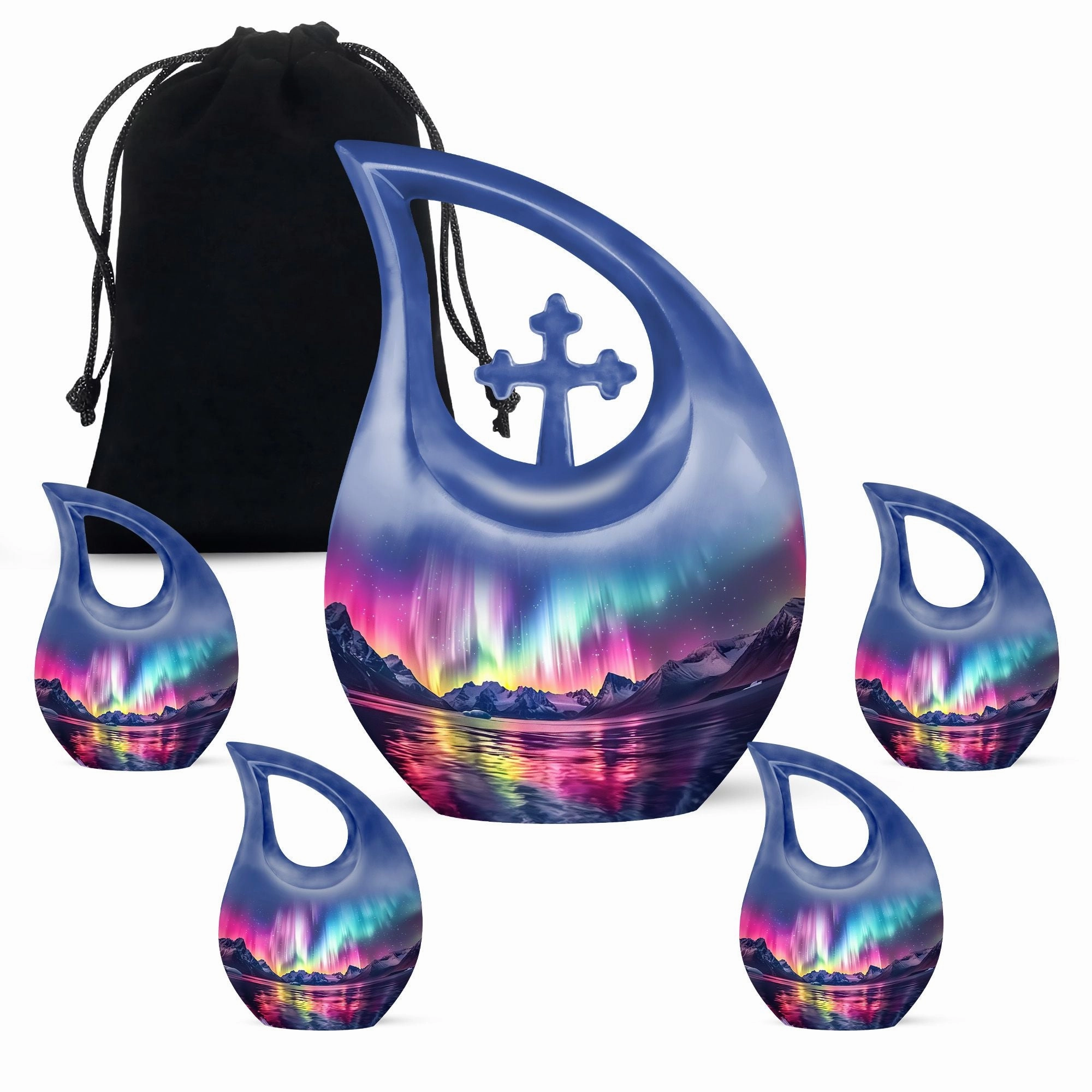 Aurora Urn: Perfect Memorials Cremation Urn For Human Ashes
