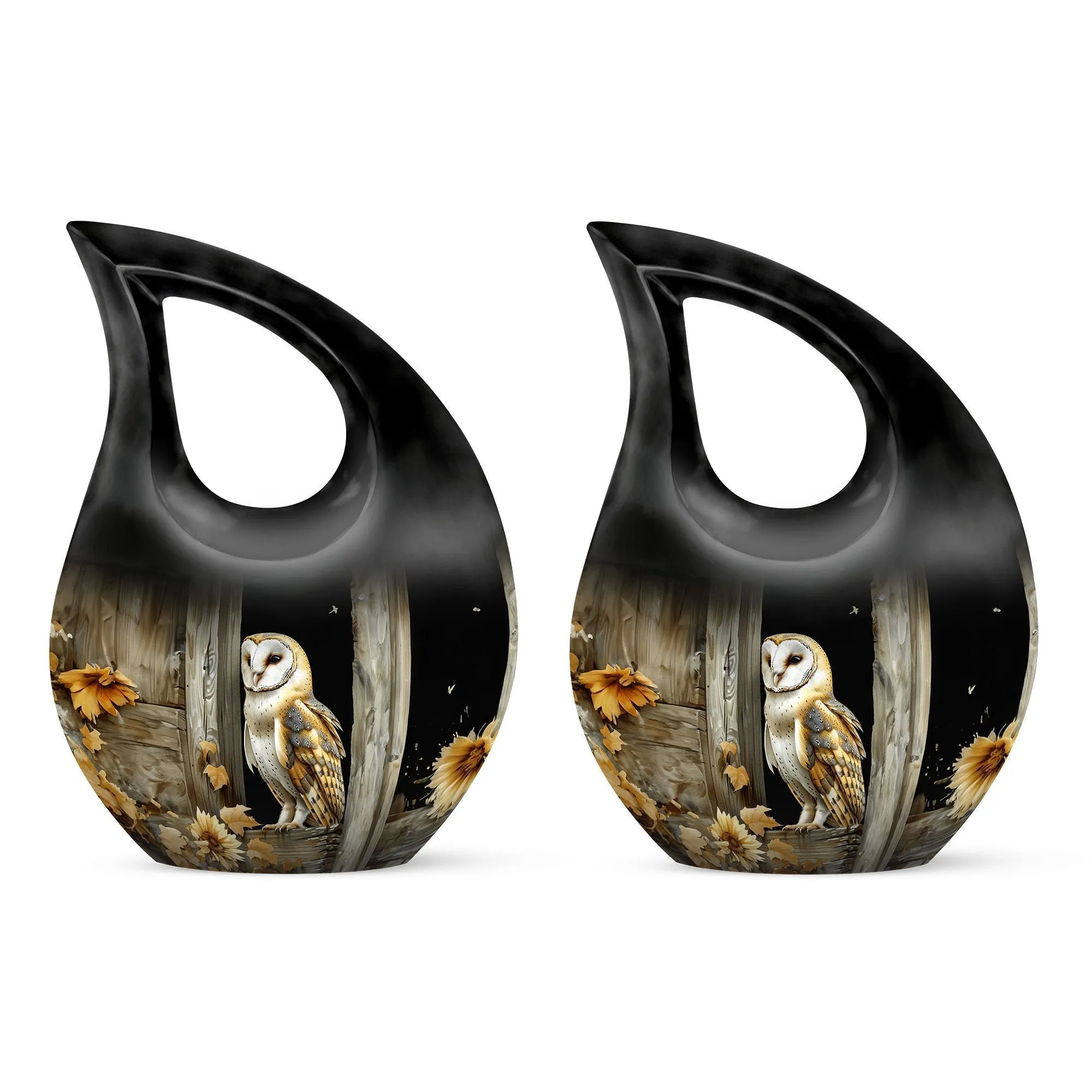 Barn Owl Urn- Perfect Memorials Cremation Urn For Human Ashes