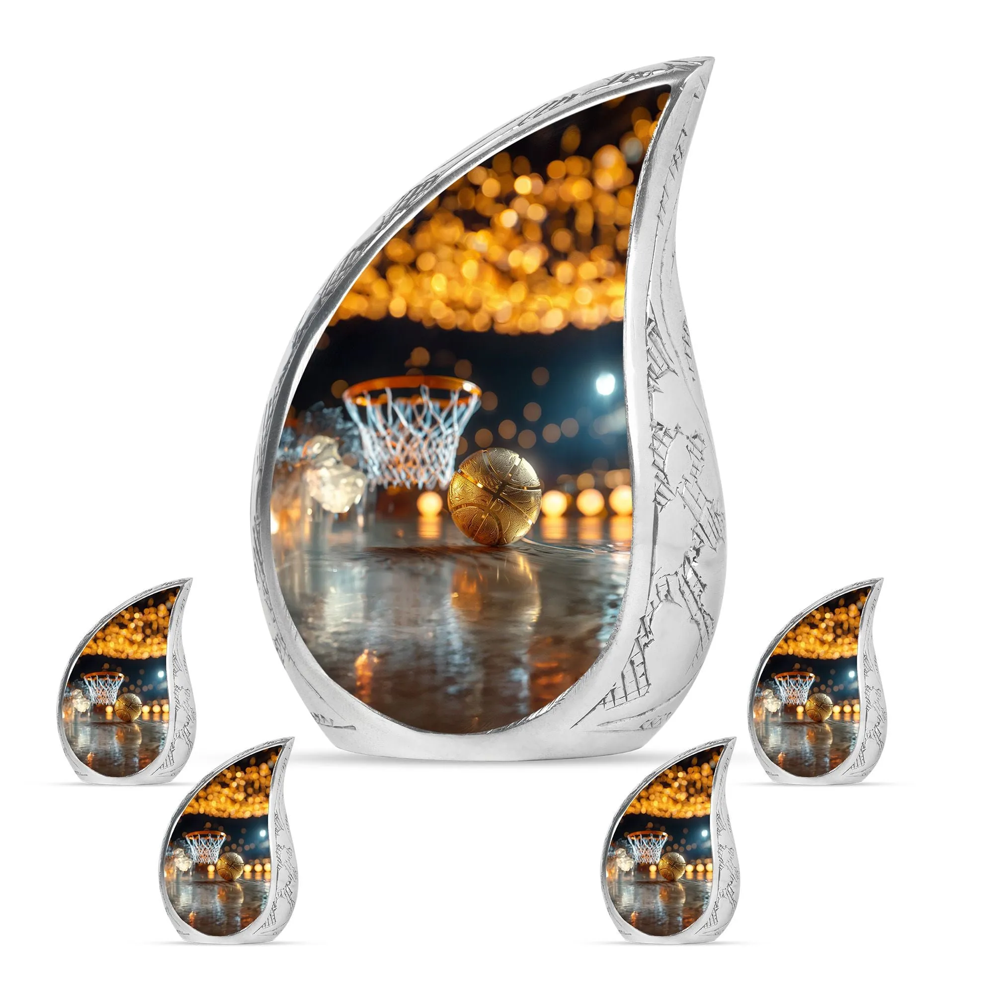 Basketball Cremation Personal Urn Memorial & Funeral Urn