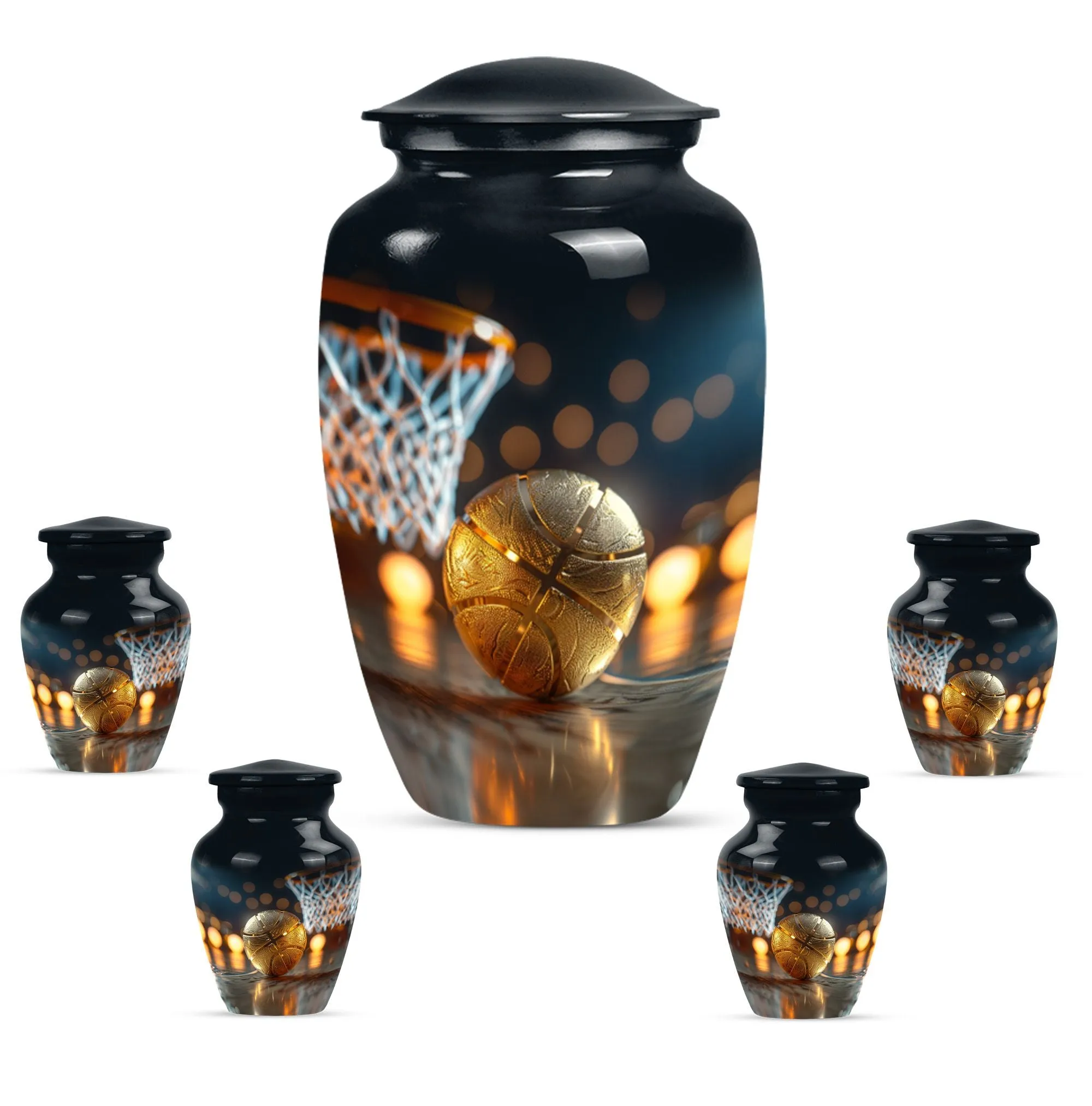 Basketball Cremation Personal Urn Memorial & Funeral Urn
