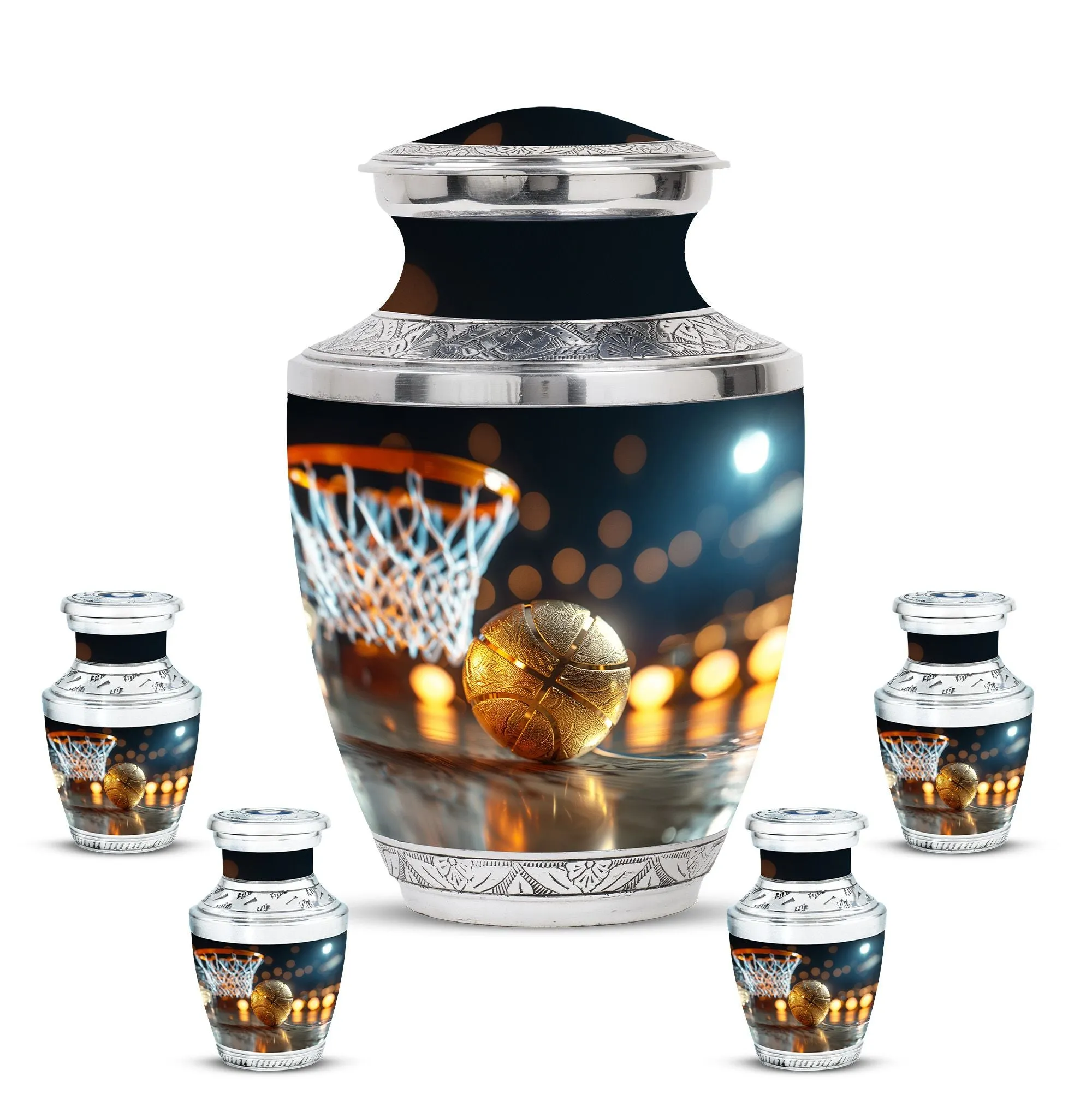 Basketball Cremation Personal Urn Memorial & Funeral Urn