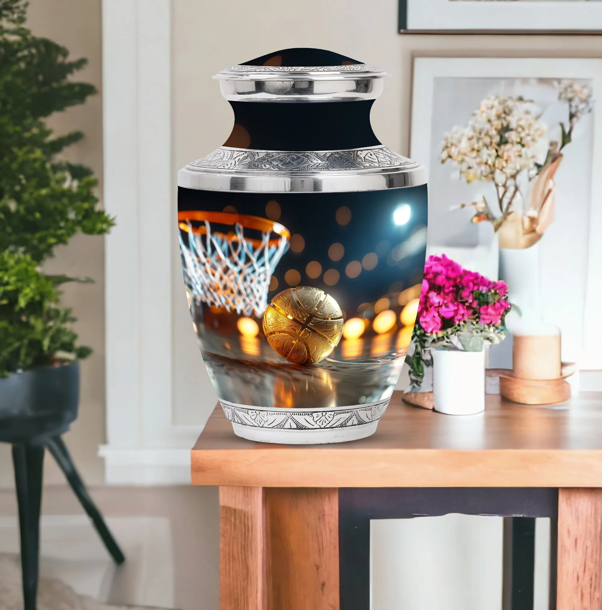 Basketball Cremation Personal Urn Memorial & Funeral Urn