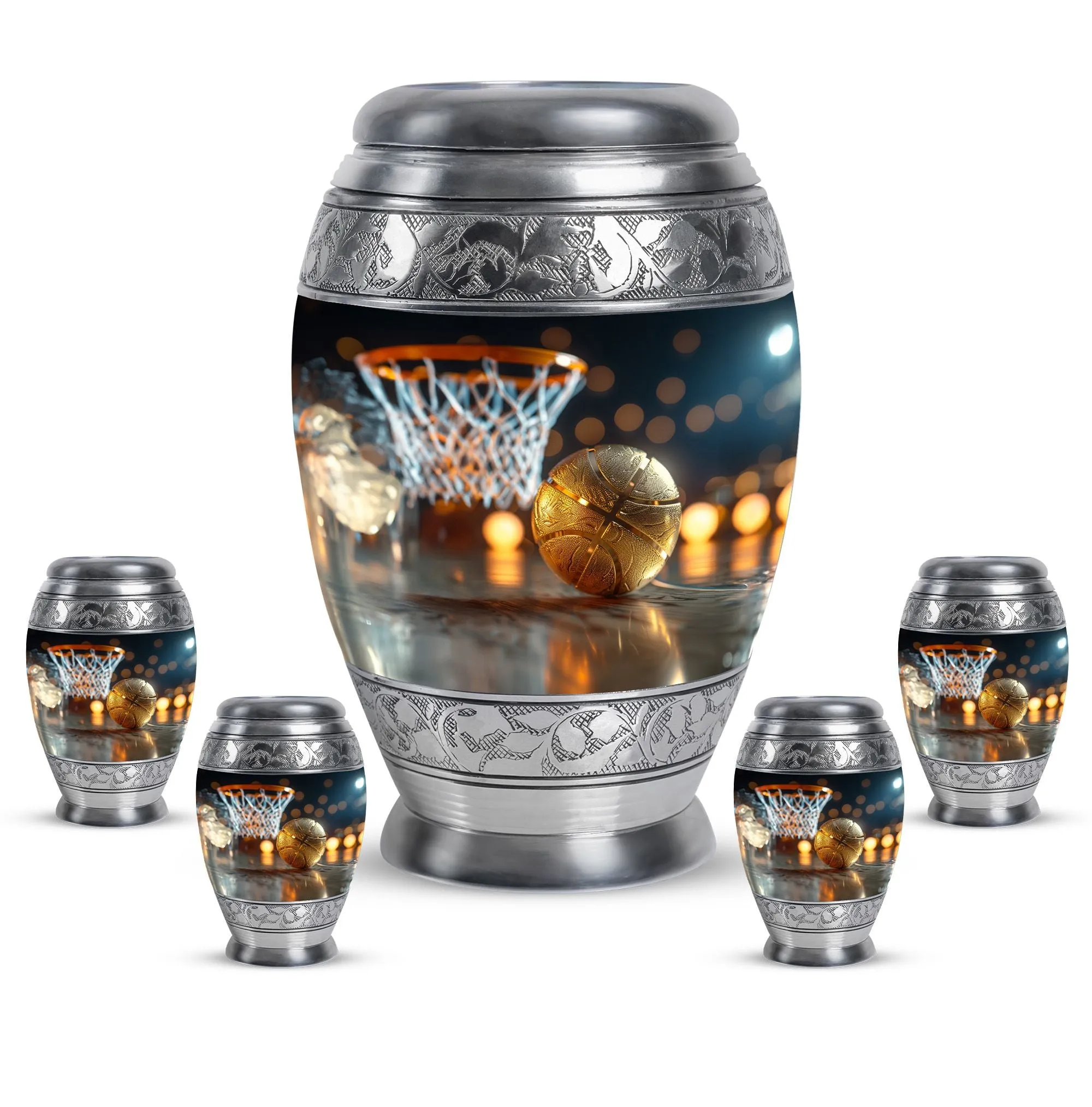 Basketball Cremation Personal Urn Memorial & Funeral Urn