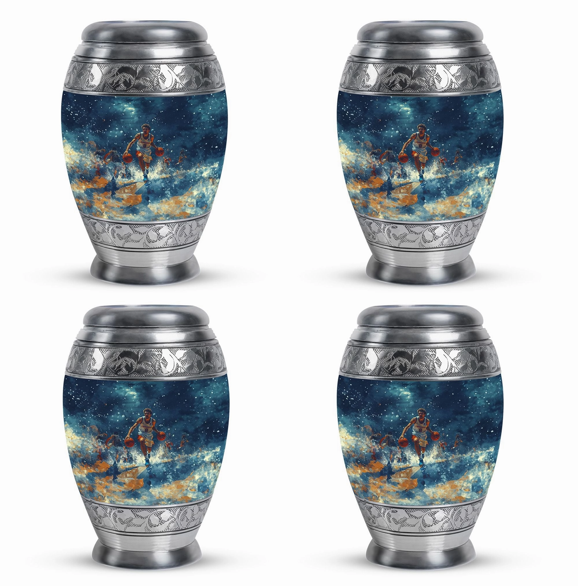 Basketball Cremation Mini Urns For Human Ashes Remains