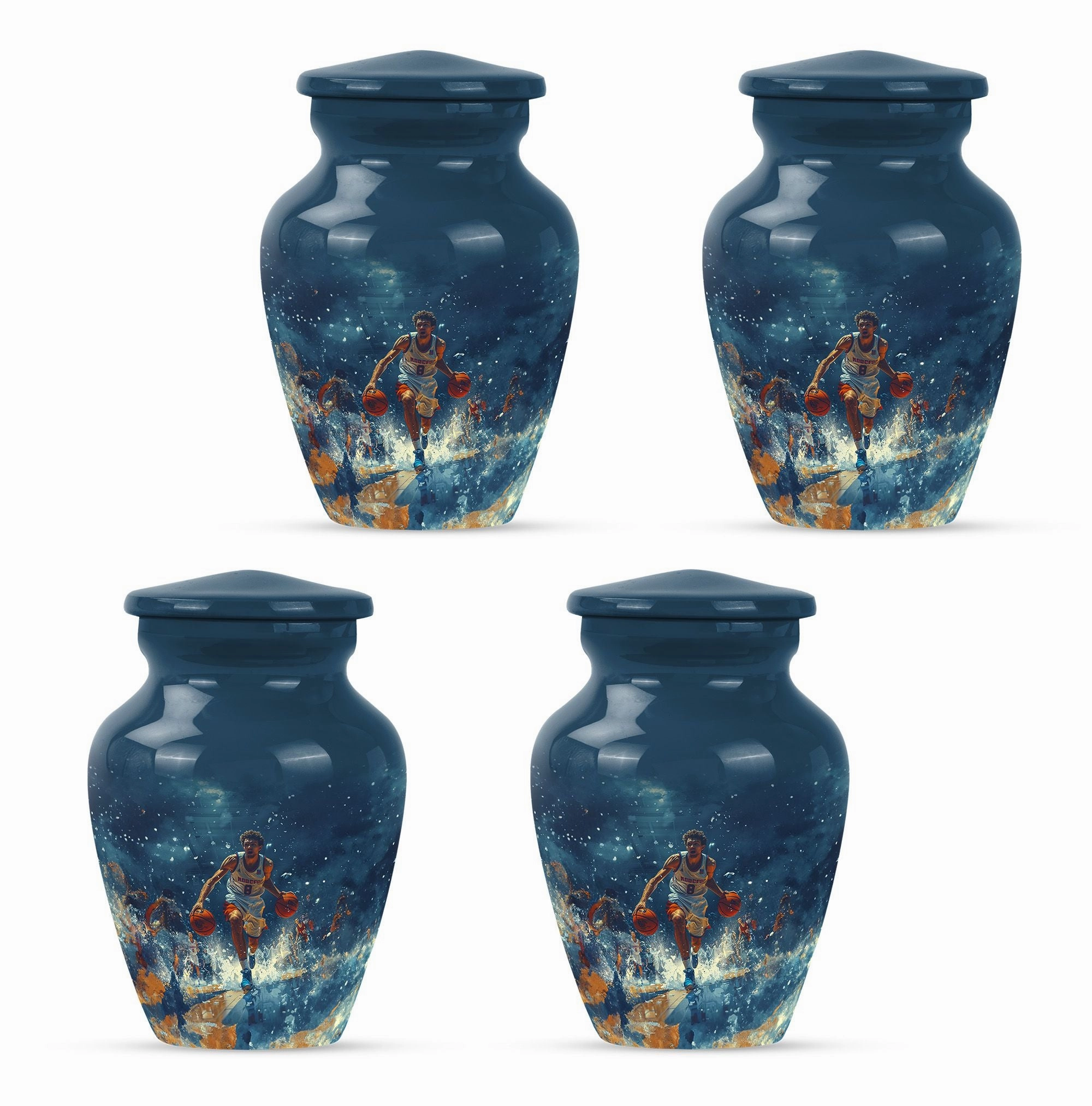 Basketball Cremation Mini Urns For Human Ashes Remains