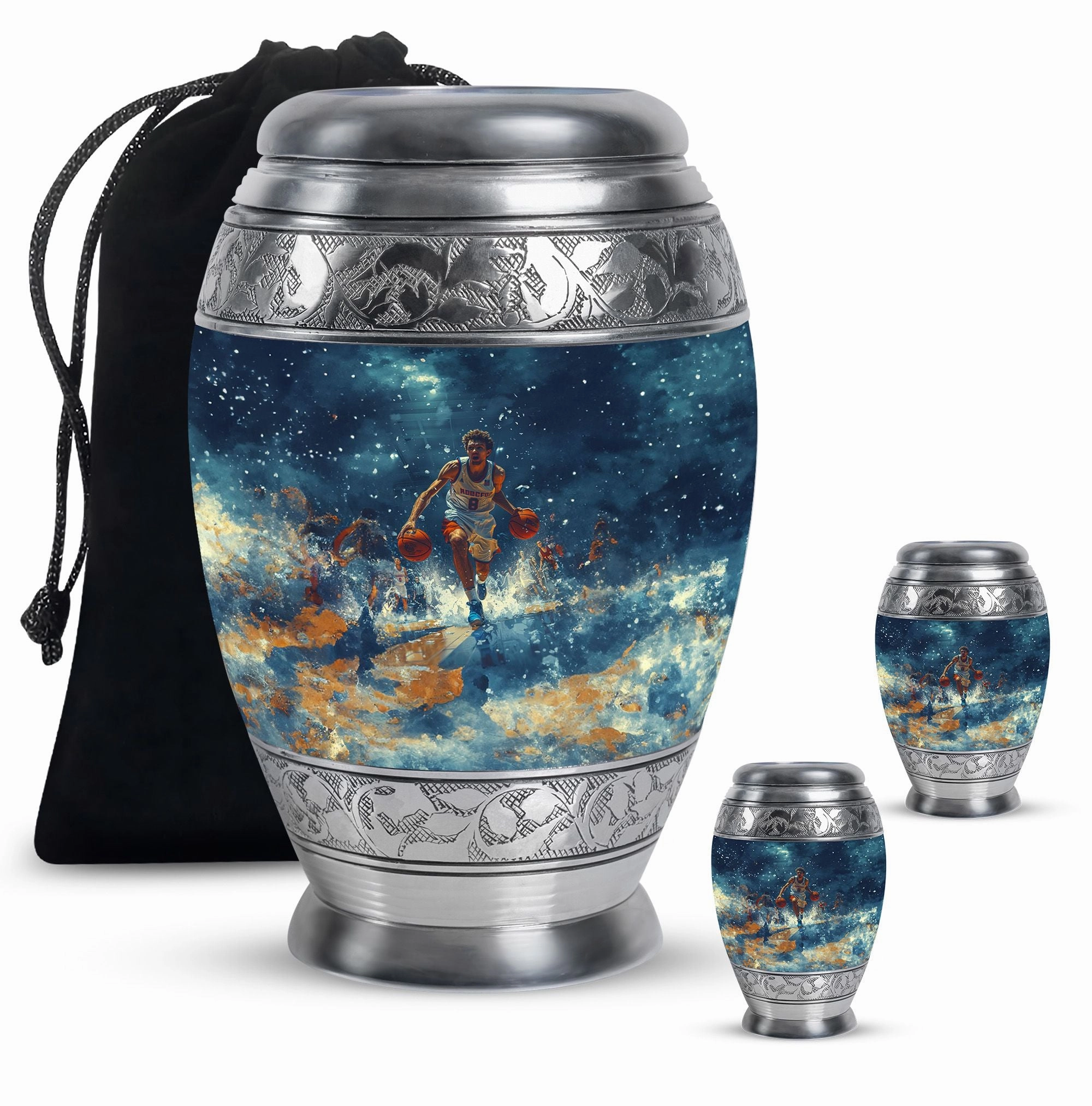 Basketball Cremation Mini Urns For Human Ashes Remains