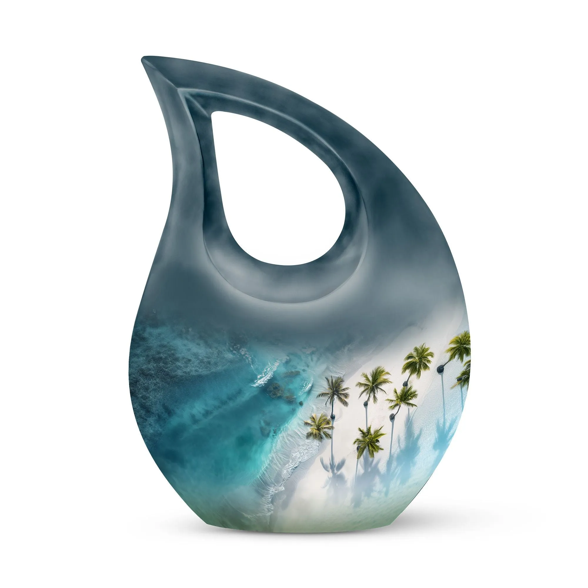 Beach Urn Memorial: Elegant Cremation Box for Lasting Remembrance