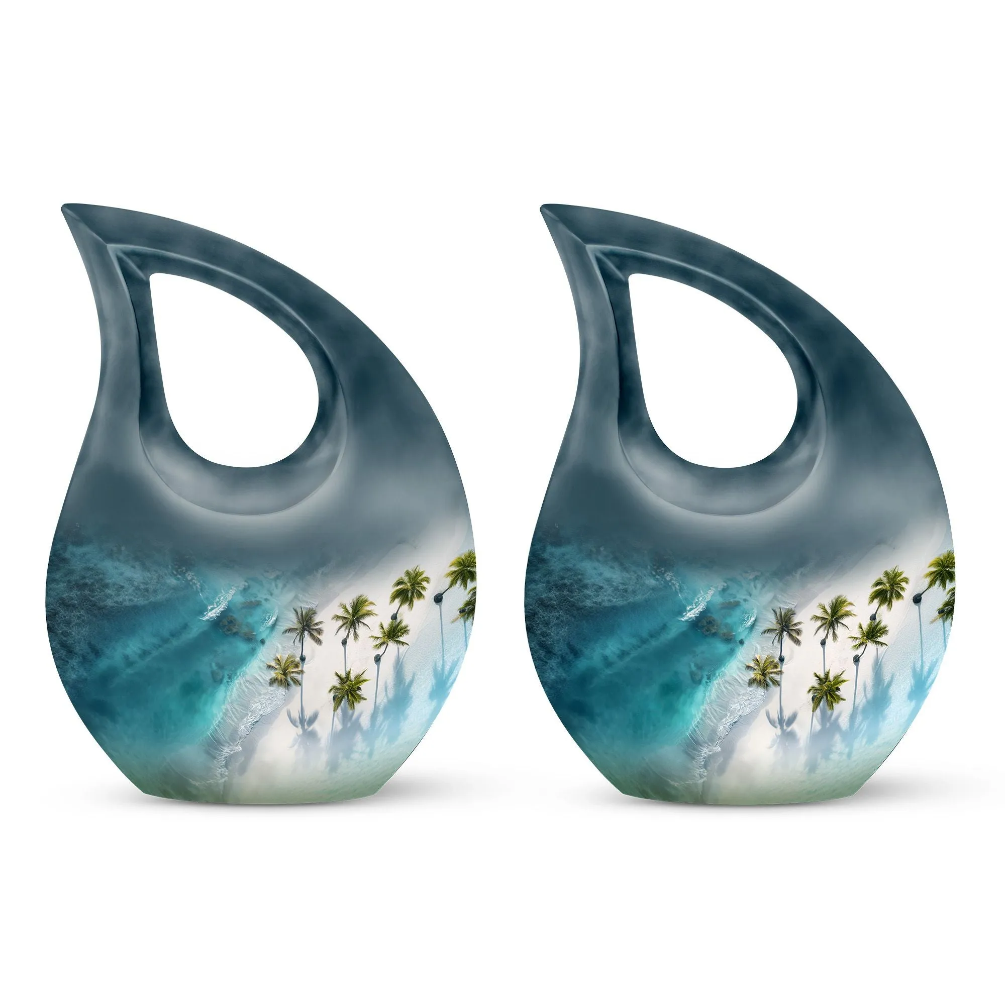 Beach Urn Memorial: Elegant Cremation Box for Lasting Remembrance