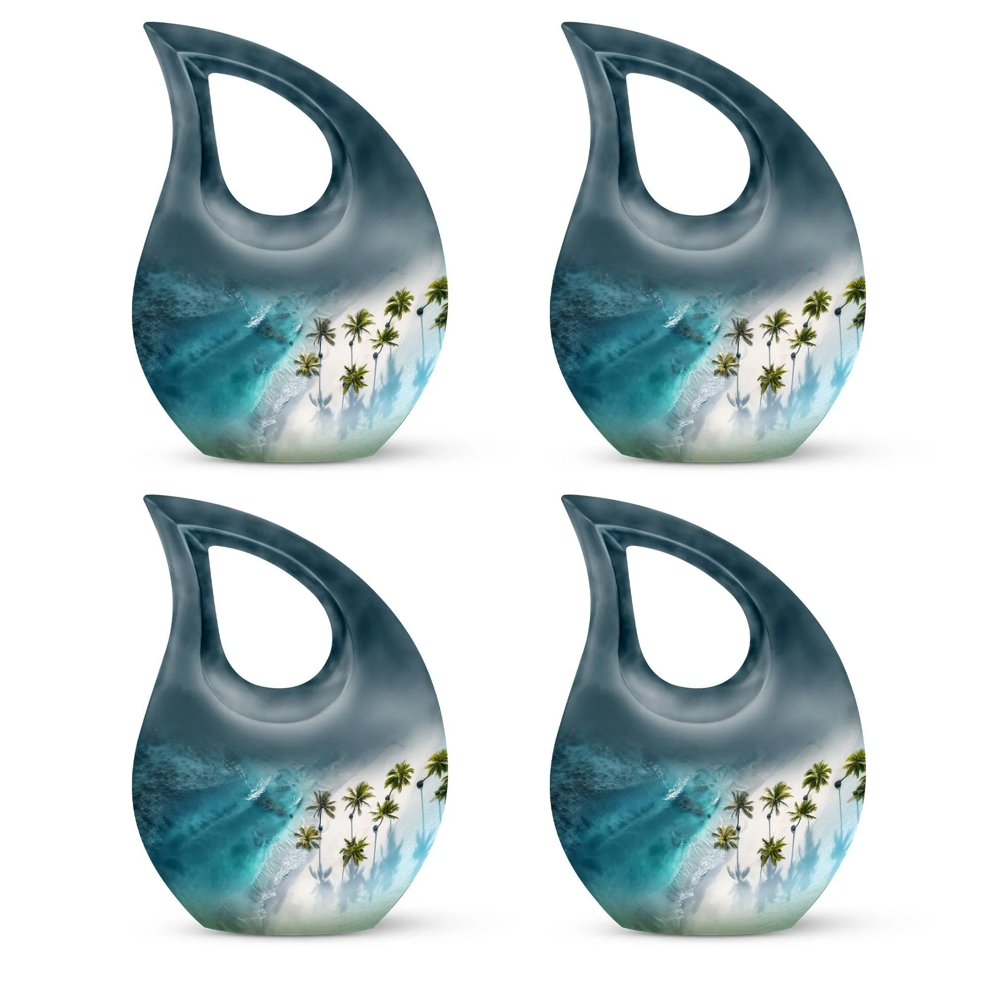 Beach Urn Memorial: Elegant Cremation Box for Lasting Remembrance