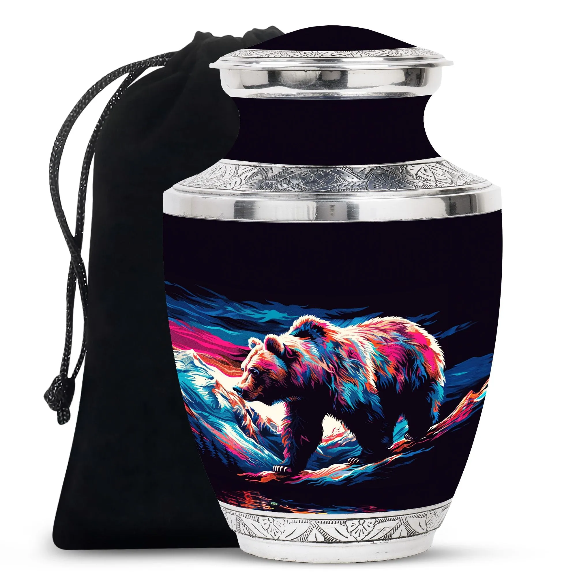 Bear Cremation Mini Urns For Ashes Memorial & Funeral Urn