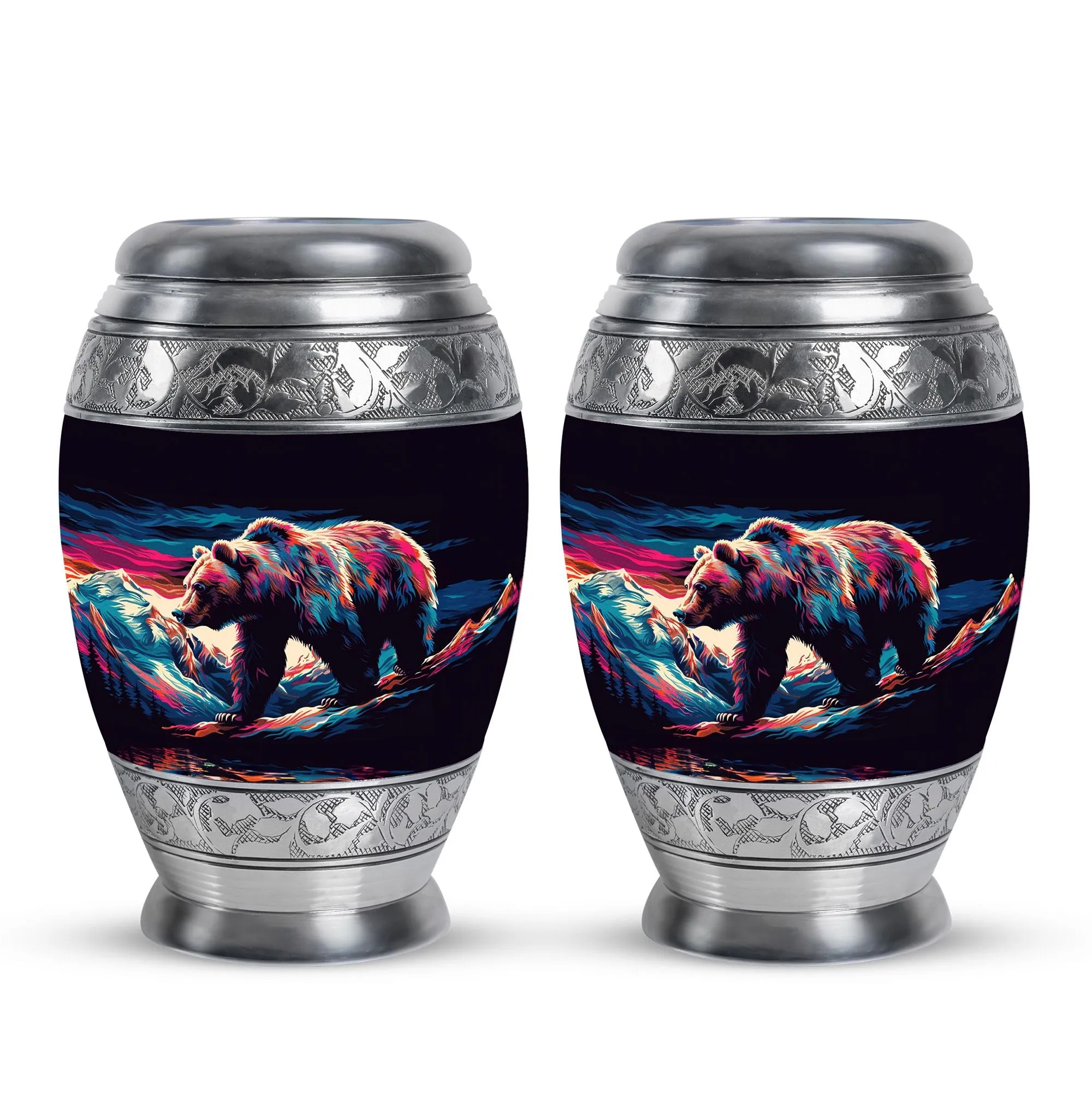 Bear Cremation Mini Urns For Ashes Memorial & Funeral Urn