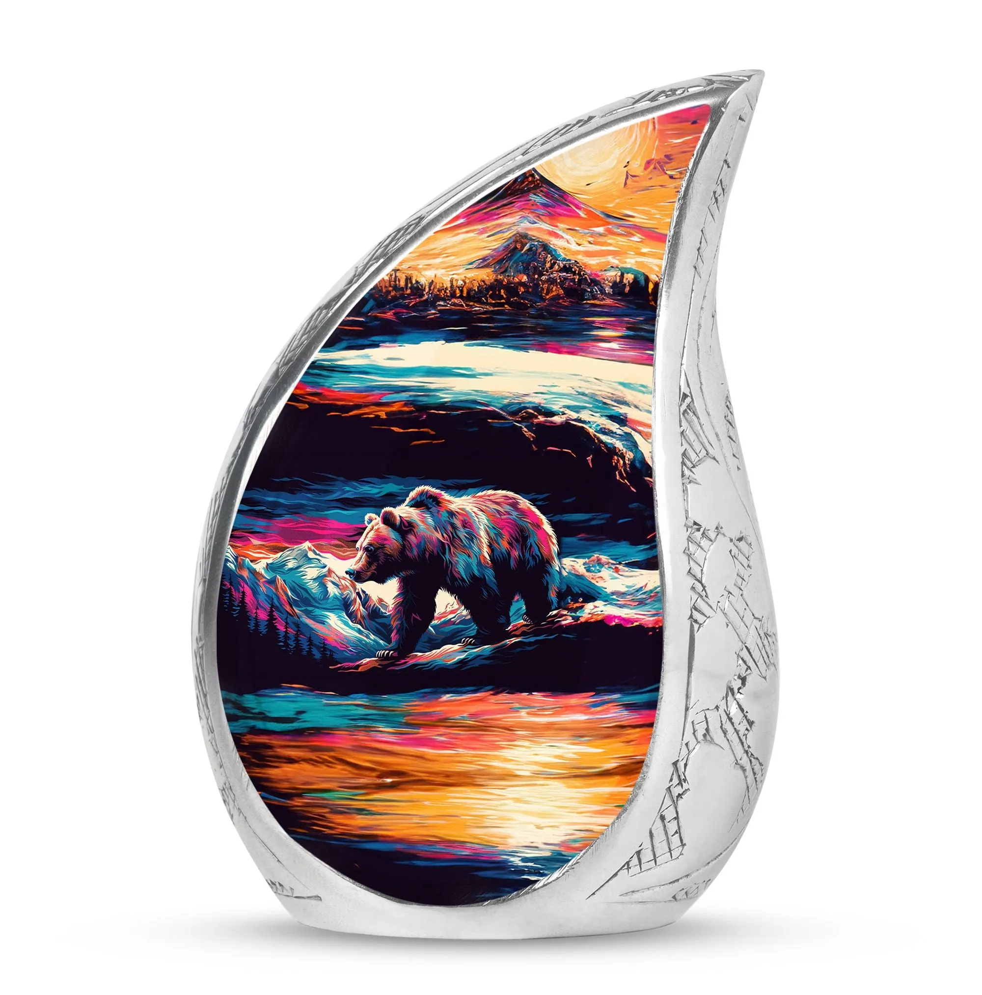 Bear Cremation Mini Urns For Ashes Memorial & Funeral Urn